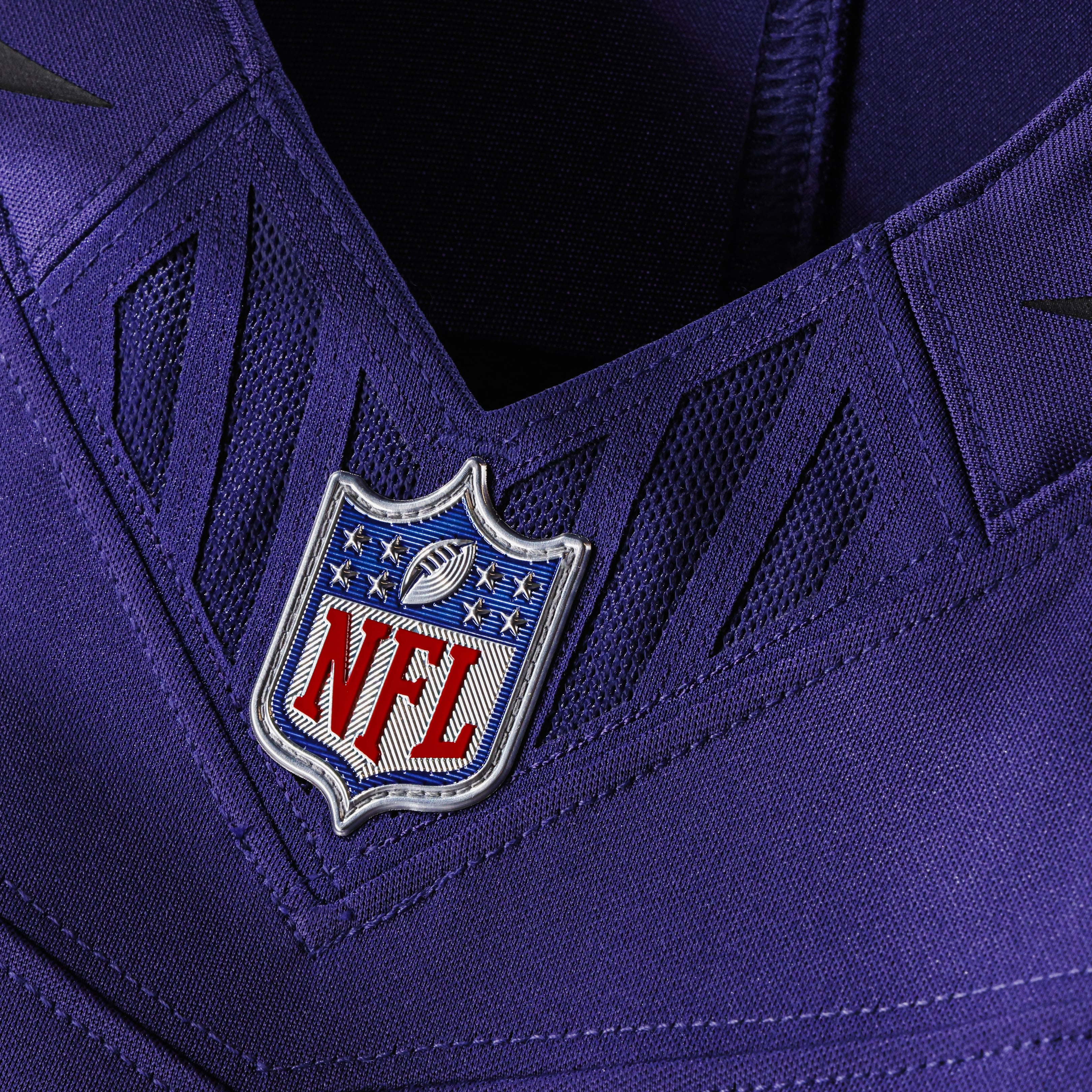 Maillot Nike Roquan Smith violet Baltimore Ravens Team Vapor F.U.S.E. Stitched Limited pour homme