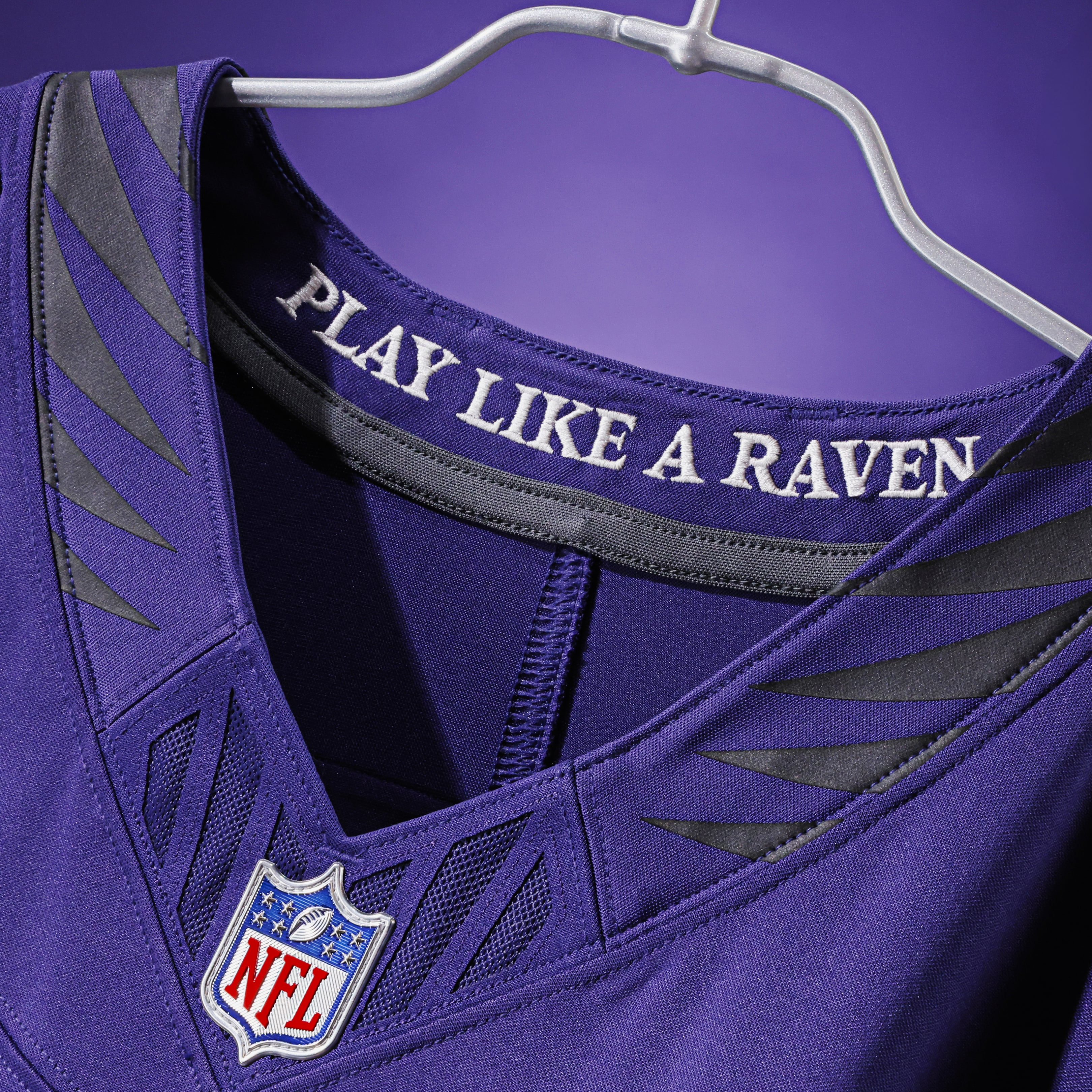 Maillot Nike Roquan Smith violet Baltimore Ravens Team Vapor F.U.S.E. Stitched Limited pour homme