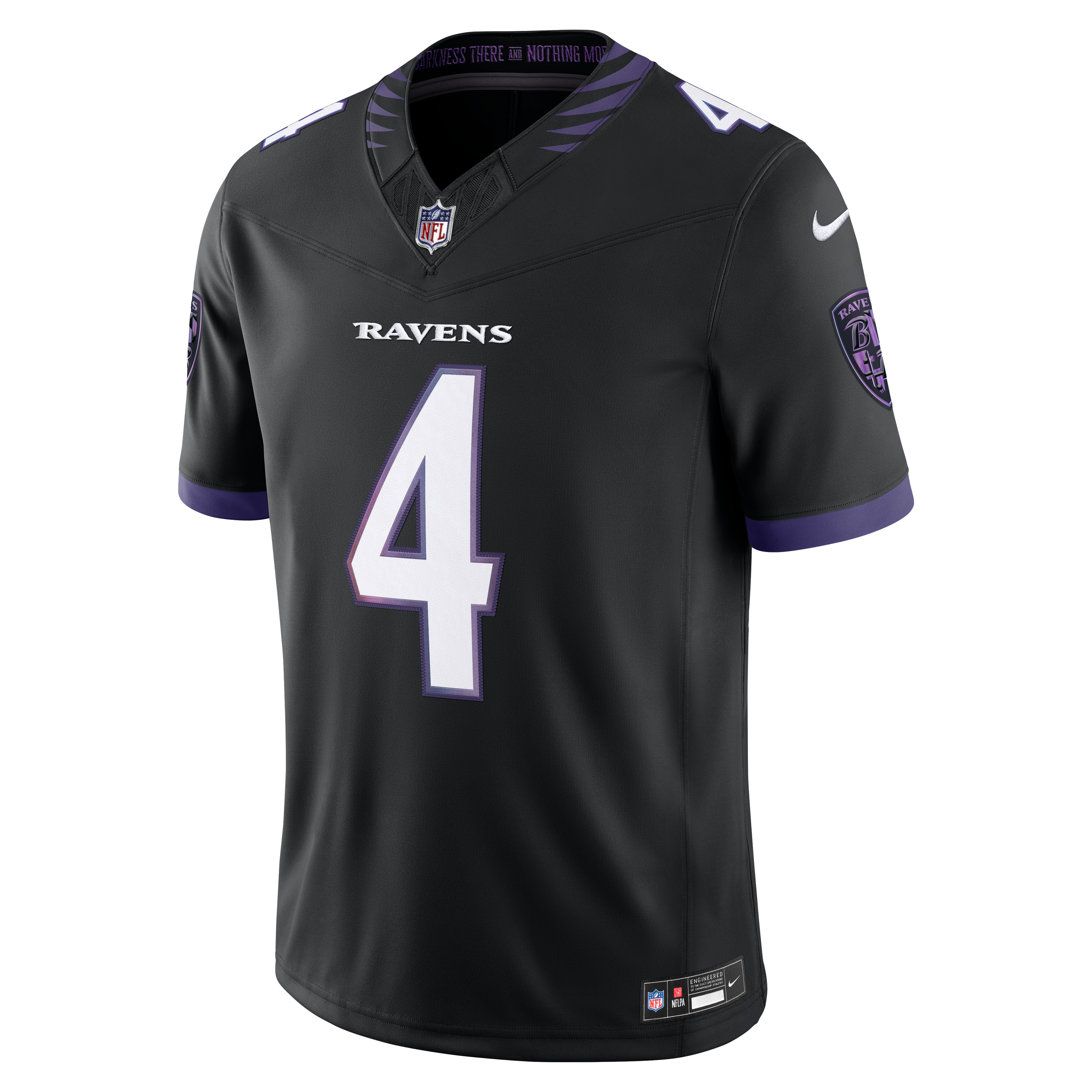 Maillot Nike Zay Flowers blanc Baltimore Ravens Vapor F.U.S.E. édition limitée cousue pour homme