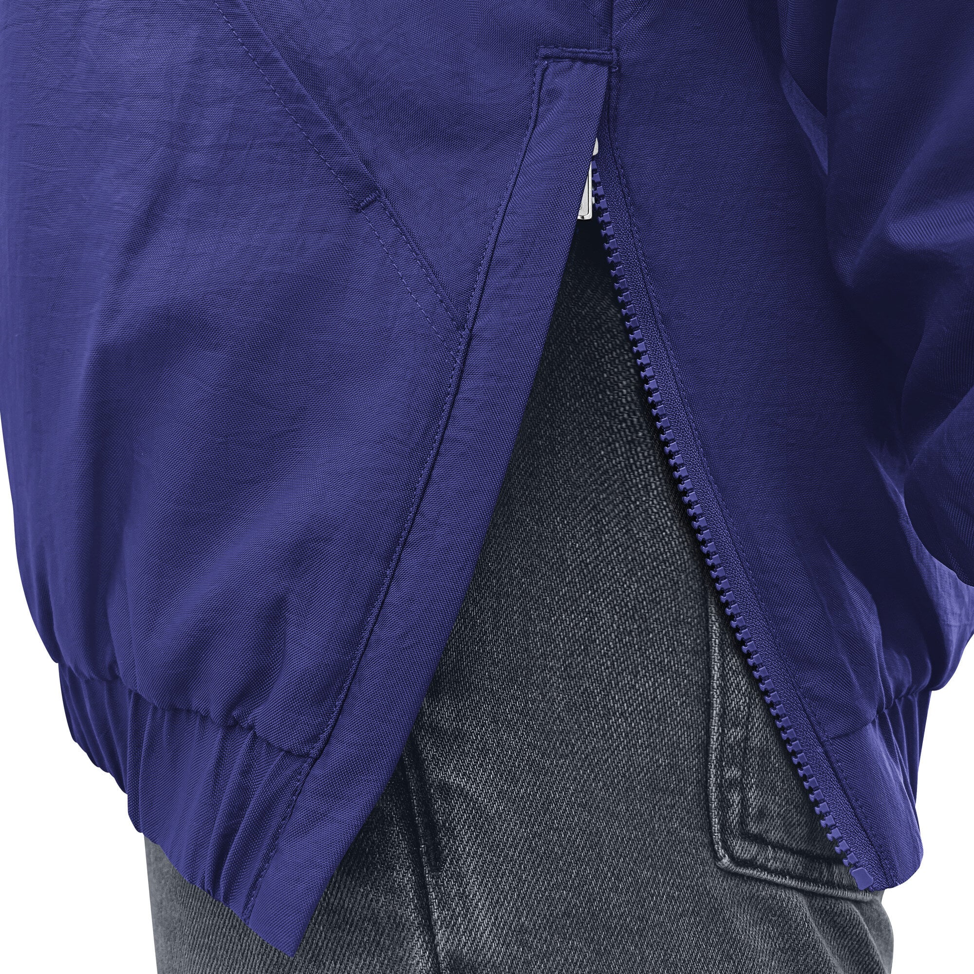 Veste à capuche demi-zip Starter violette Baltimore Ravens pour homme