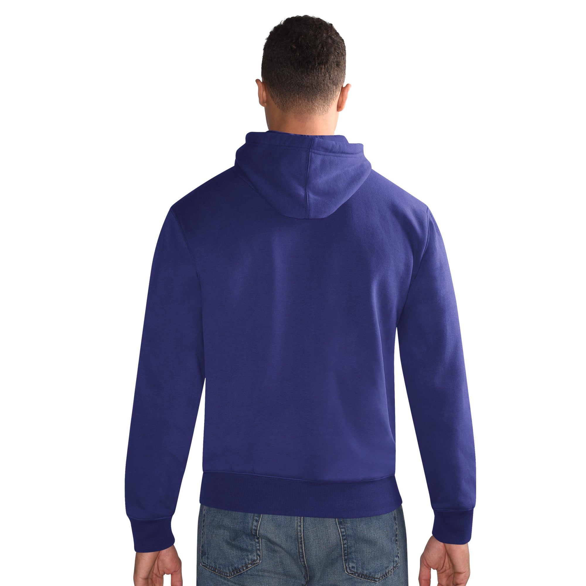 Men's Starter Purple Baltimore Ravens Hoodie and Cuffed Knit Hat Combo Pack