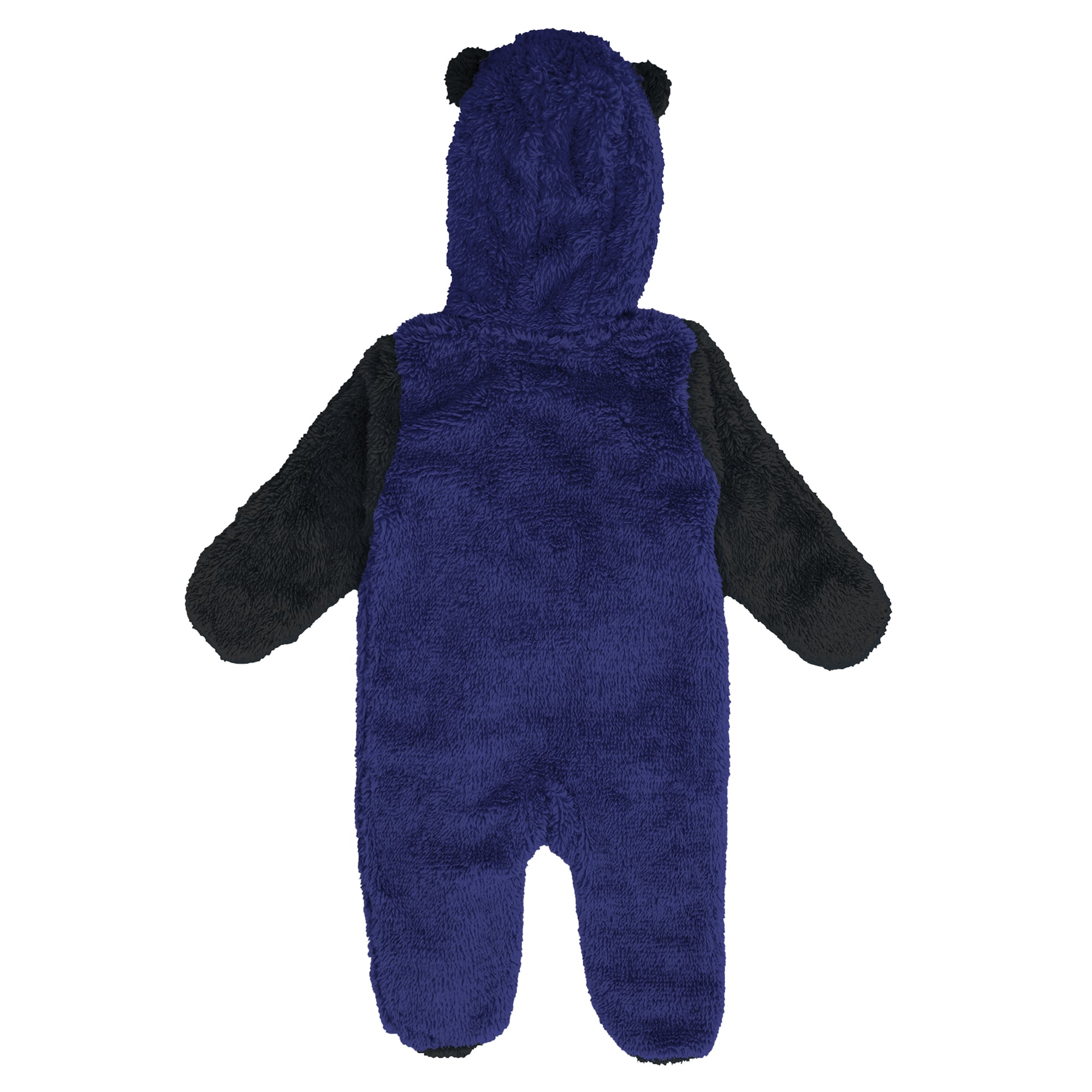 Grenouillère en polaire Outerstuff violette Baltimore Ravens pour nouveau-né, fermeture éclair intégrale