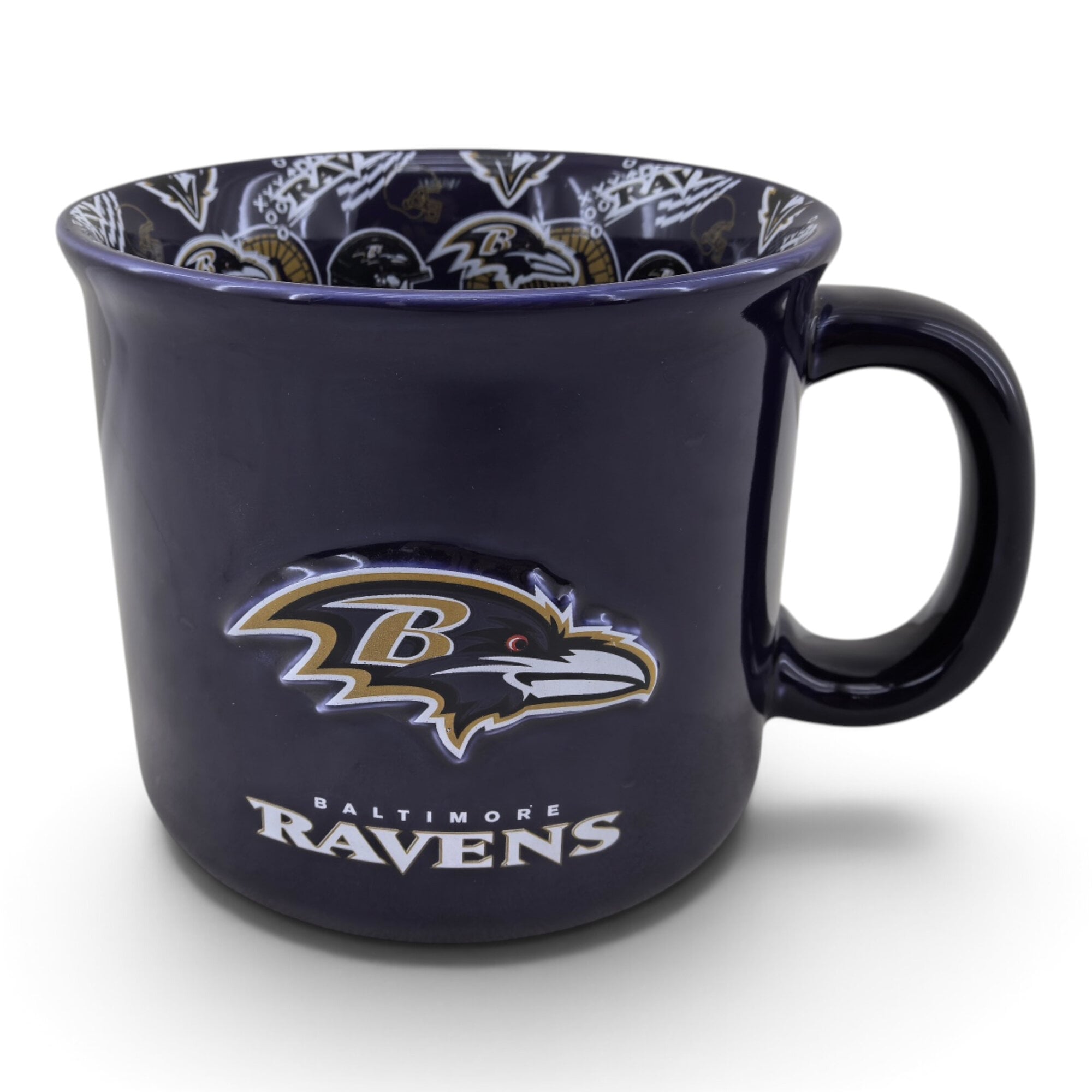 Mug Pegasus Baltimore Ravens 17 oz (500 ml) à l'envers