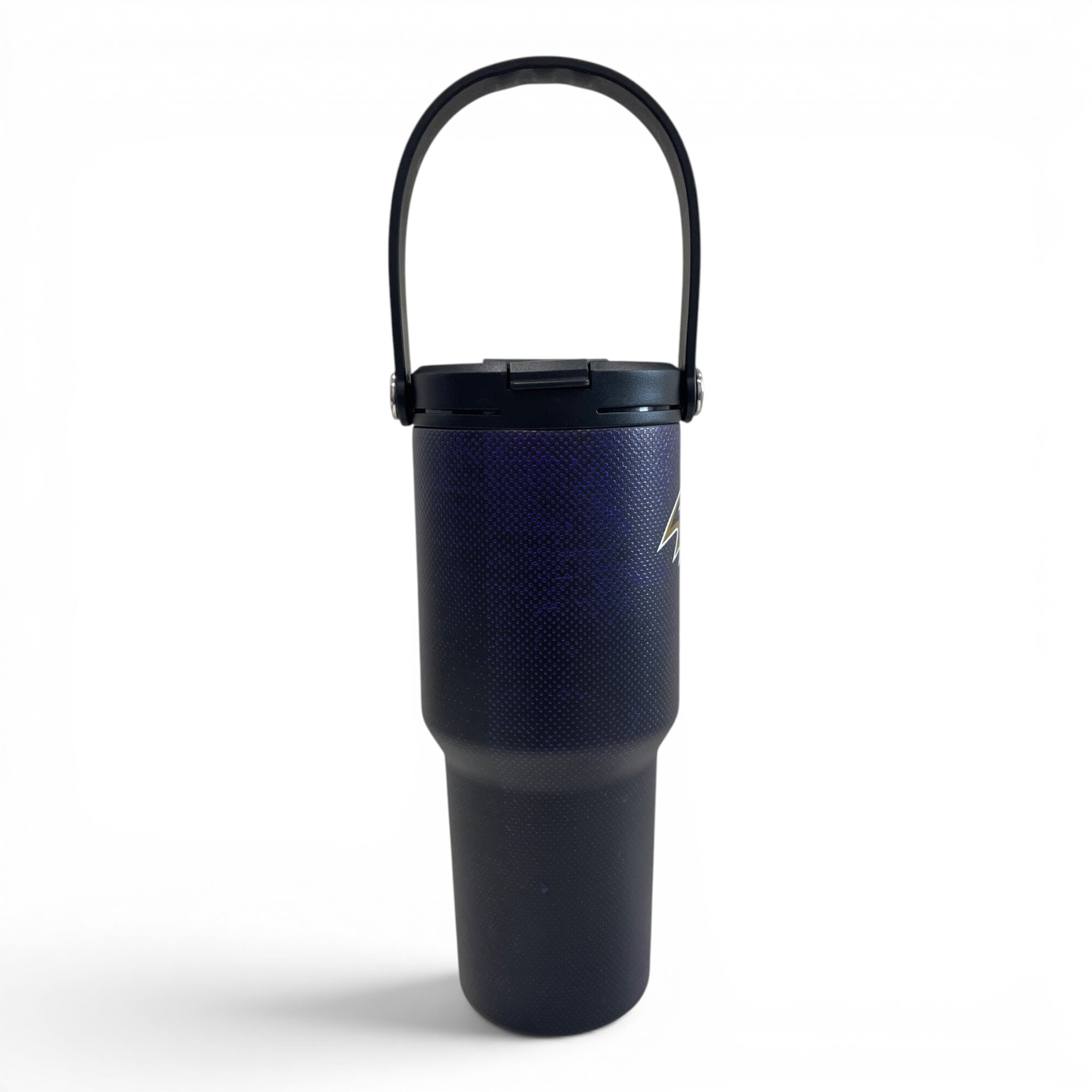 Pegasus Baltimore Ravens 24oz. Speckled Gradient Stainless Steel Dual Top Water Bottle