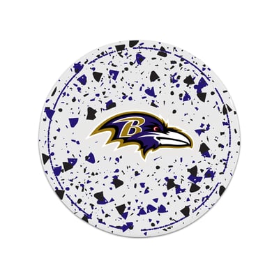 Baltimore Ravens The Memory Company Circle Ceramic Coaster Set