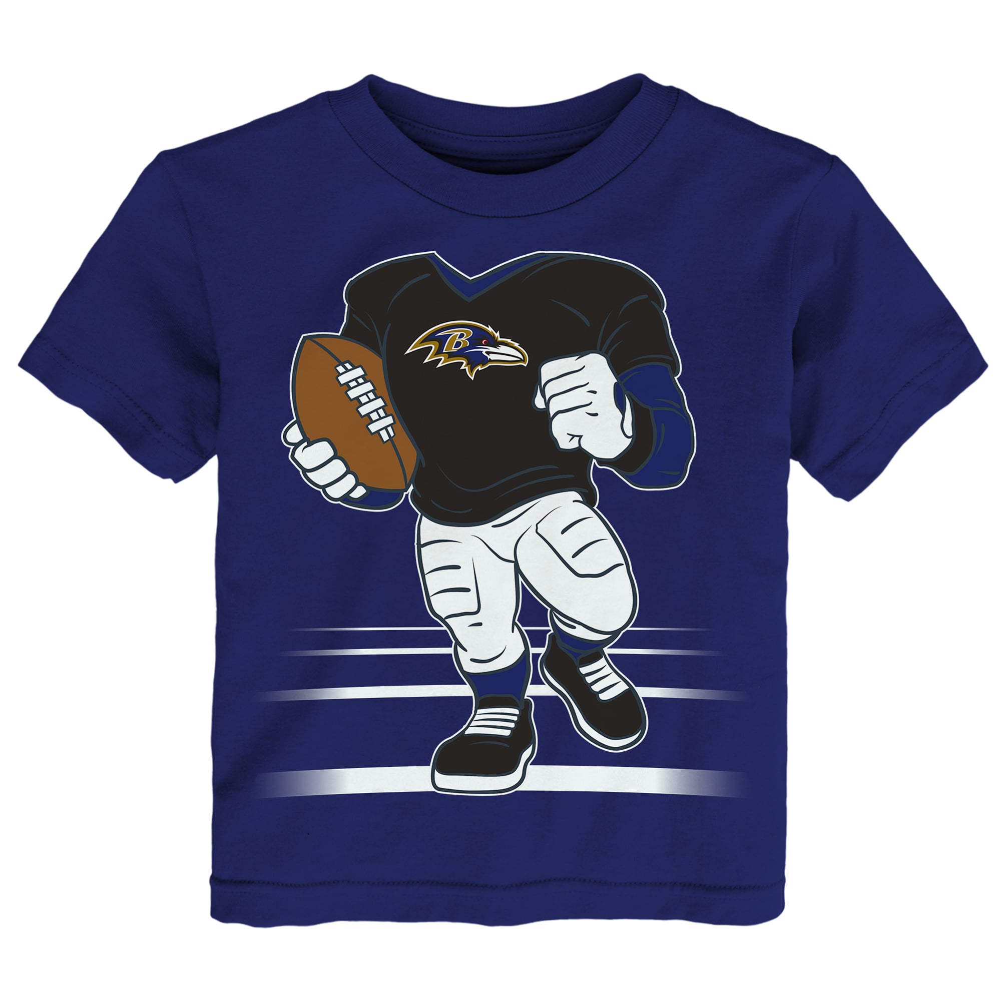 Toddler Outerstuff  Purple Baltimore Ravens Game Fit T-Shirt