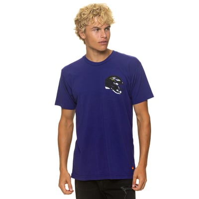 Baltimore Ravens Aviator Nation Unisex Tri-Blend T-Shirt - Purple