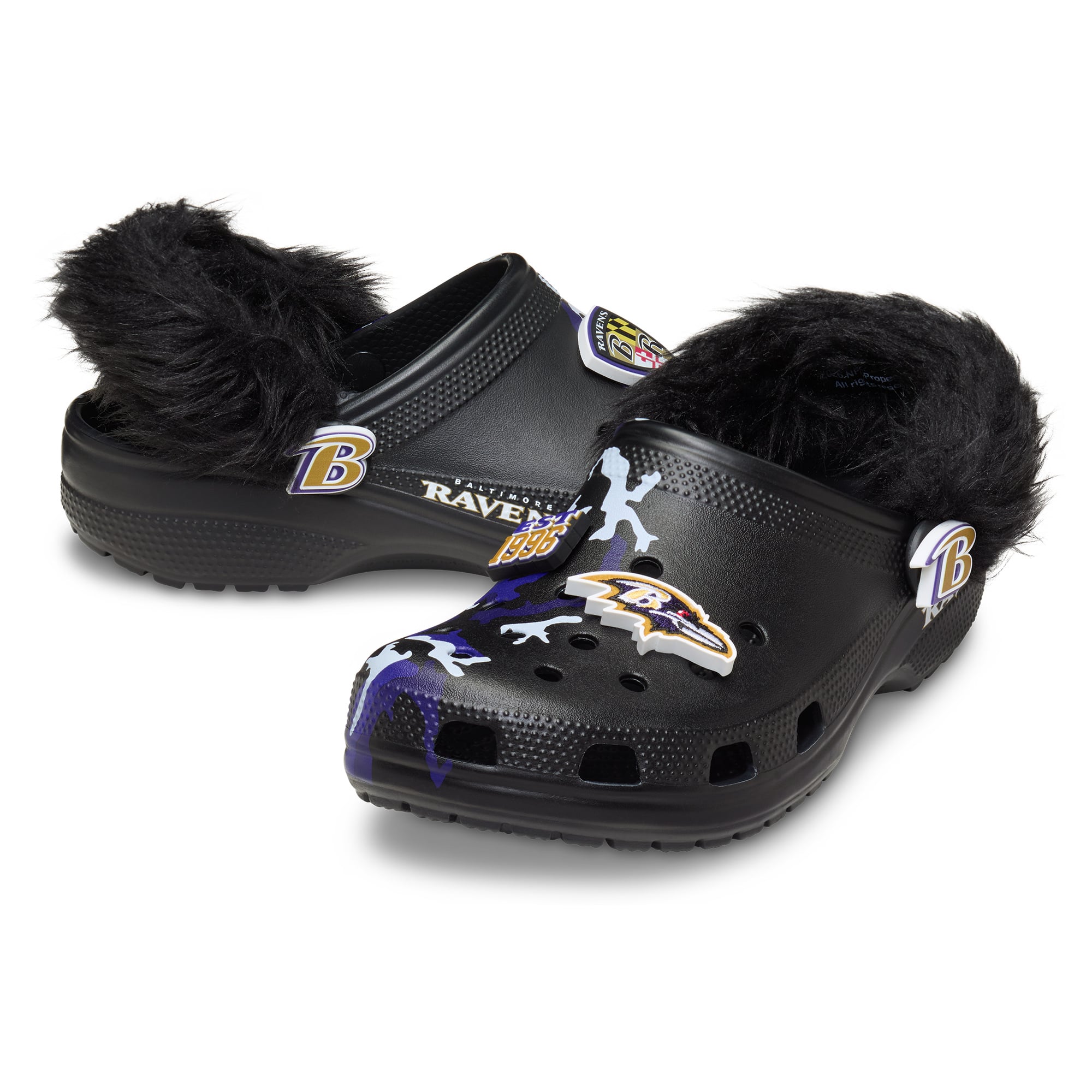 Unisex Crocs Baltimore Ravens Classic Clog