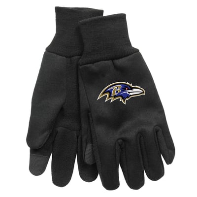 Baltimore Ravens WinCraft Technology Gloves