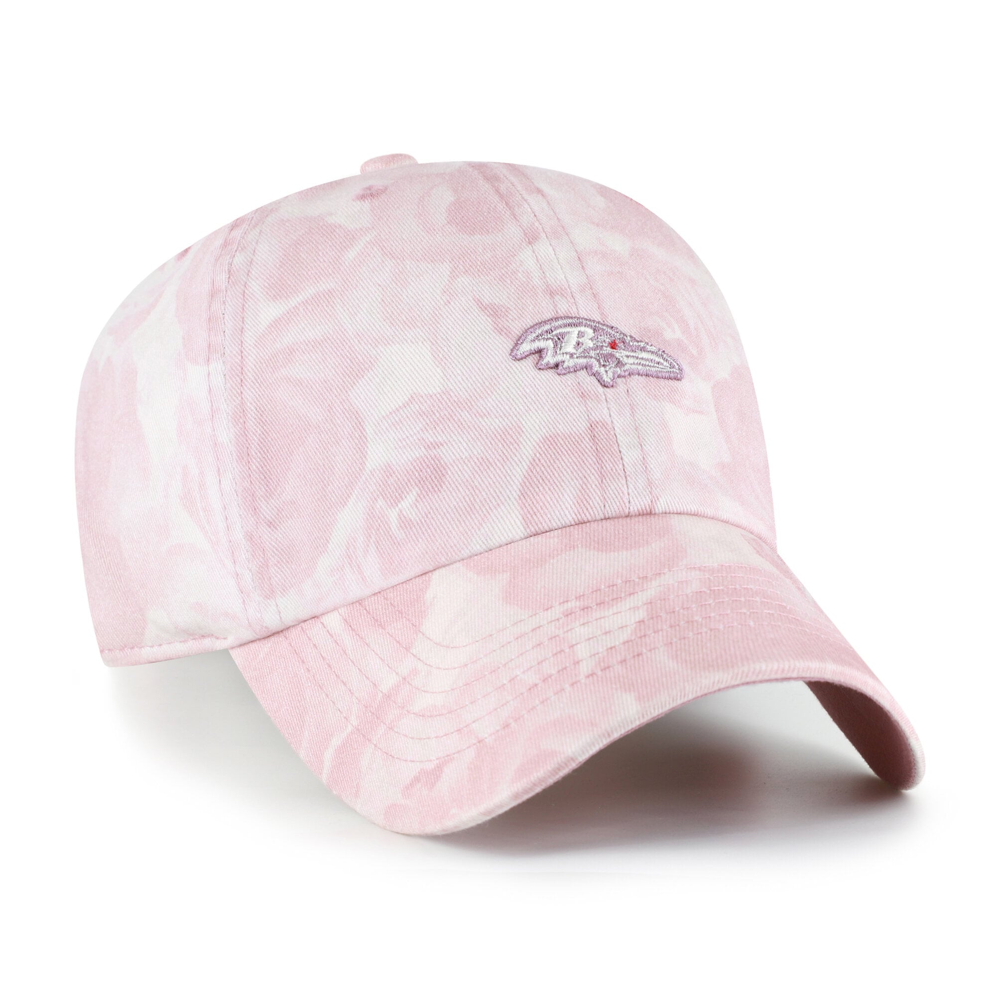 Casquette ajustable '47 rose Baltimore Ravens Gardenia Clean Up pour femme
