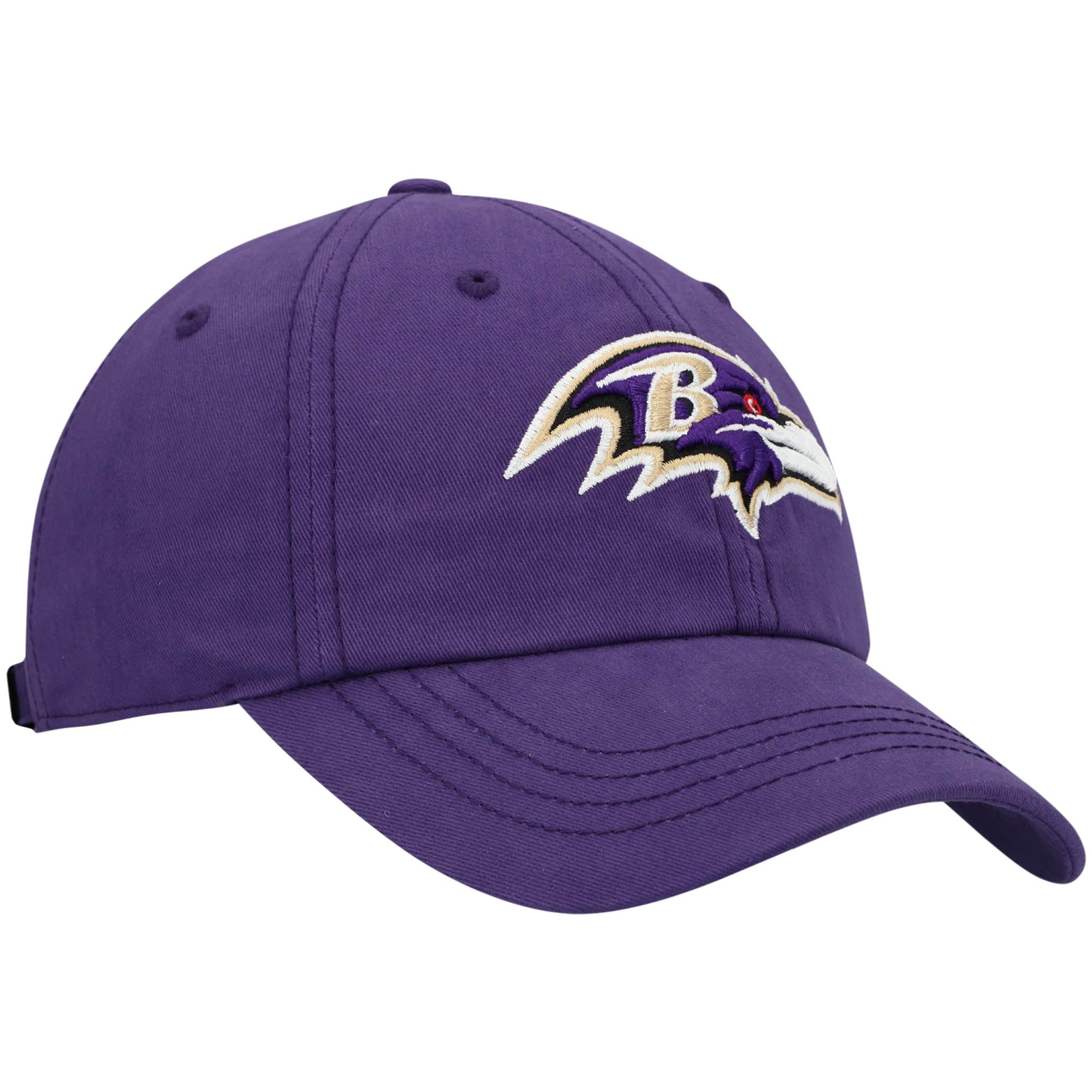 Casquette ajustable secondaire '47 Purple Baltimore Ravens Miata Clean Up pour femmes