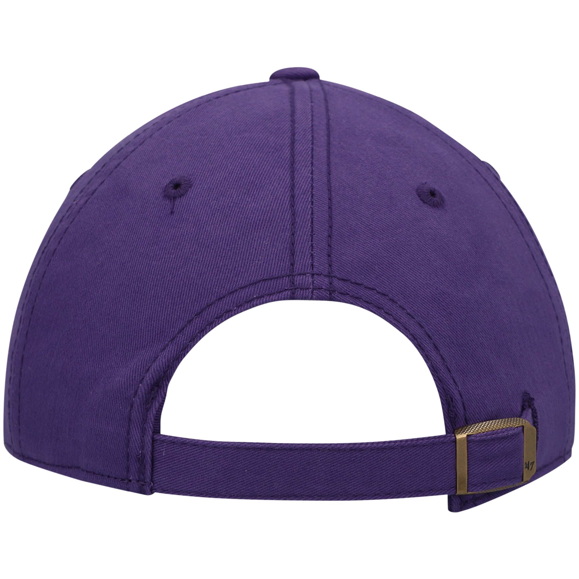 Casquette ajustable secondaire '47 Purple Baltimore Ravens Miata Clean Up pour femmes
