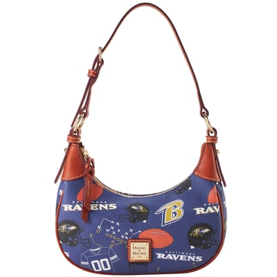 Baltimore Ravens Dooney & Bourke Women's Slouchy Shoulder Bag