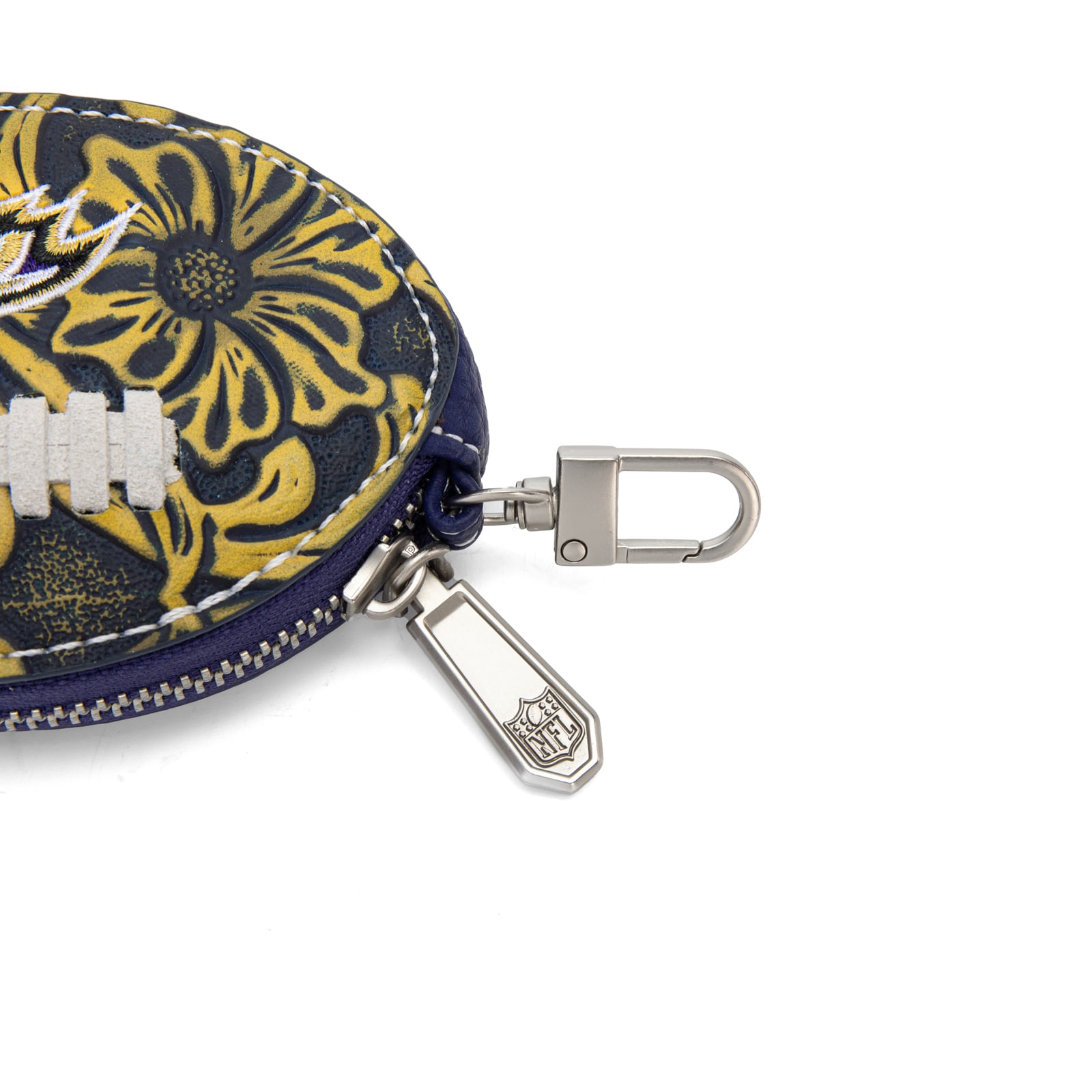 Porte-clés de sac pour femme Montana West Baltimore Ravens Football
