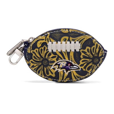 Baltimore Ravens Montana West Women's Football Bag Charm