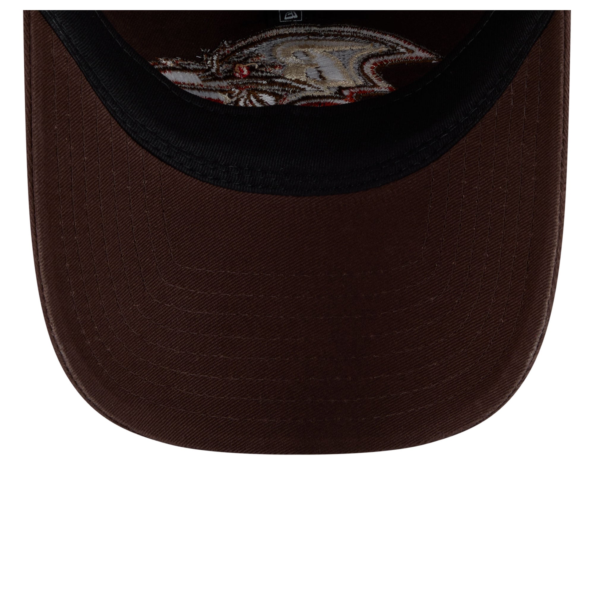 Women's New Era Brown Baltimore Ravens Pumpkin Spice 9TWENTY Adjustable Hat