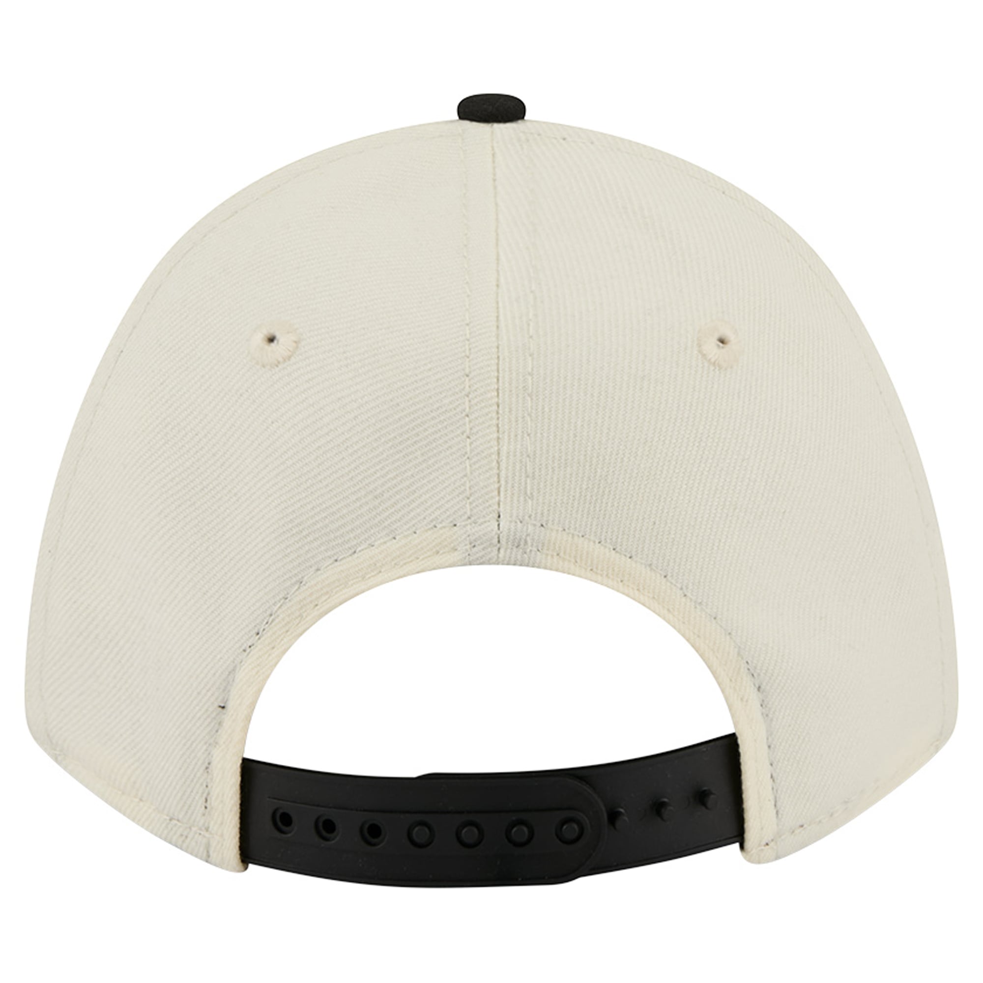 Women's New Era Cream/Black Baltimore Ravens Tonal A-Frame 9FORTY Adjustable Hat