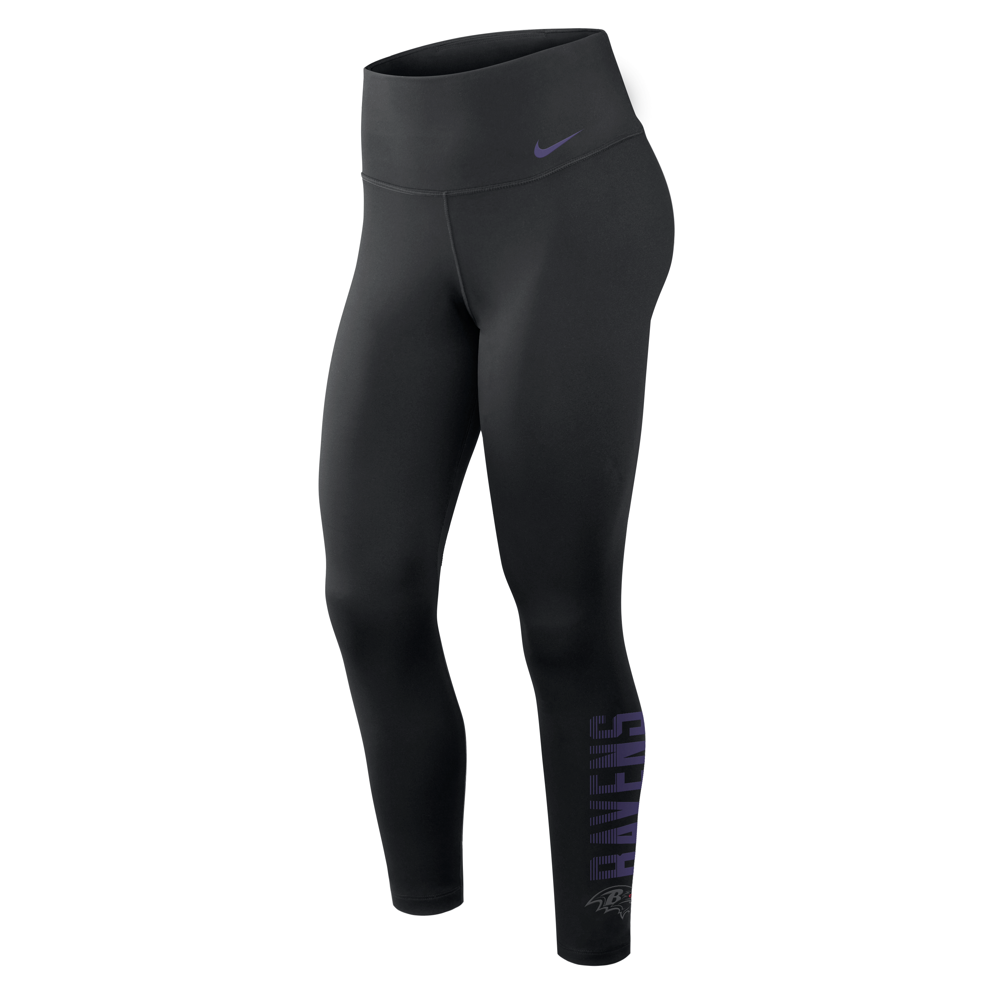 Leggings Nike Primetime One taille haute Dri-FIT noirs Baltimore Ravens pour femmes
