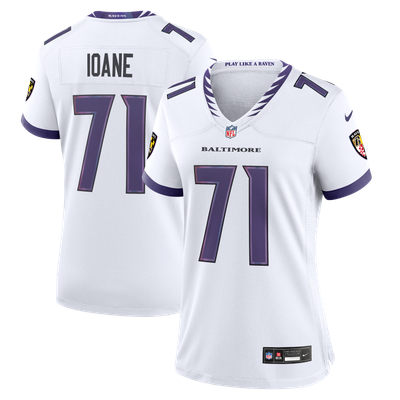 Olaivavega Ioane Baltimore Ravens Nike Women's Game Jersey - White