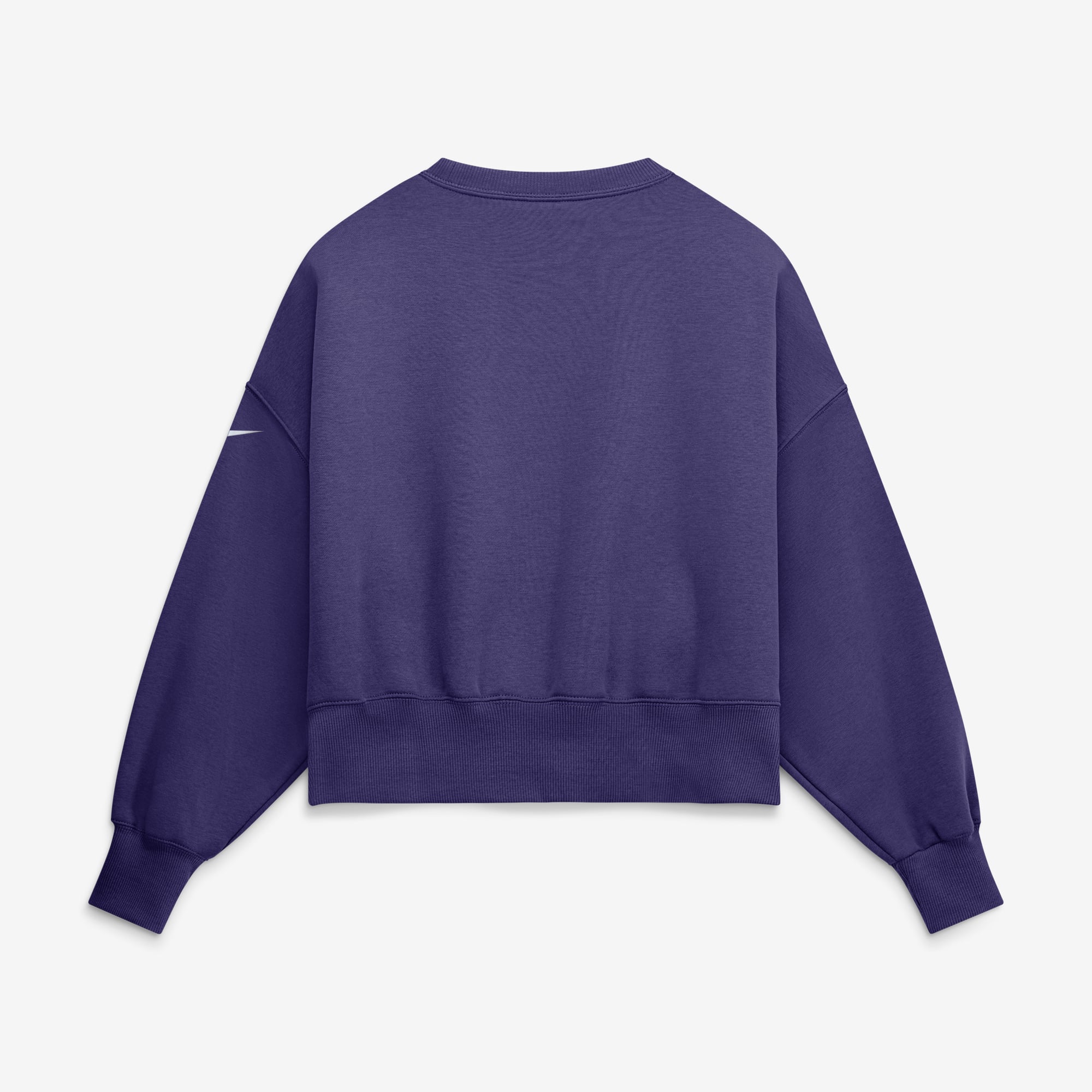 Women's Nike Purple Baltimore Ravens Oversized Phoenix Fleece Sweatshirt