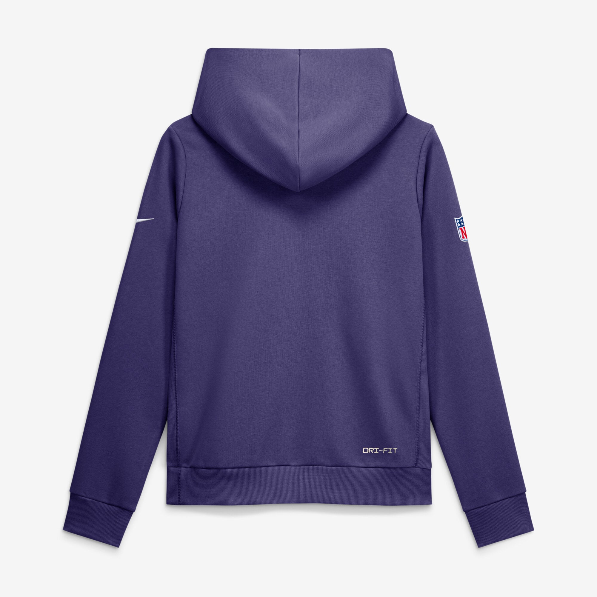 Women's Nike Purple Baltimore Ravens Sideline Standard Issue Dri-FIT Hoodie