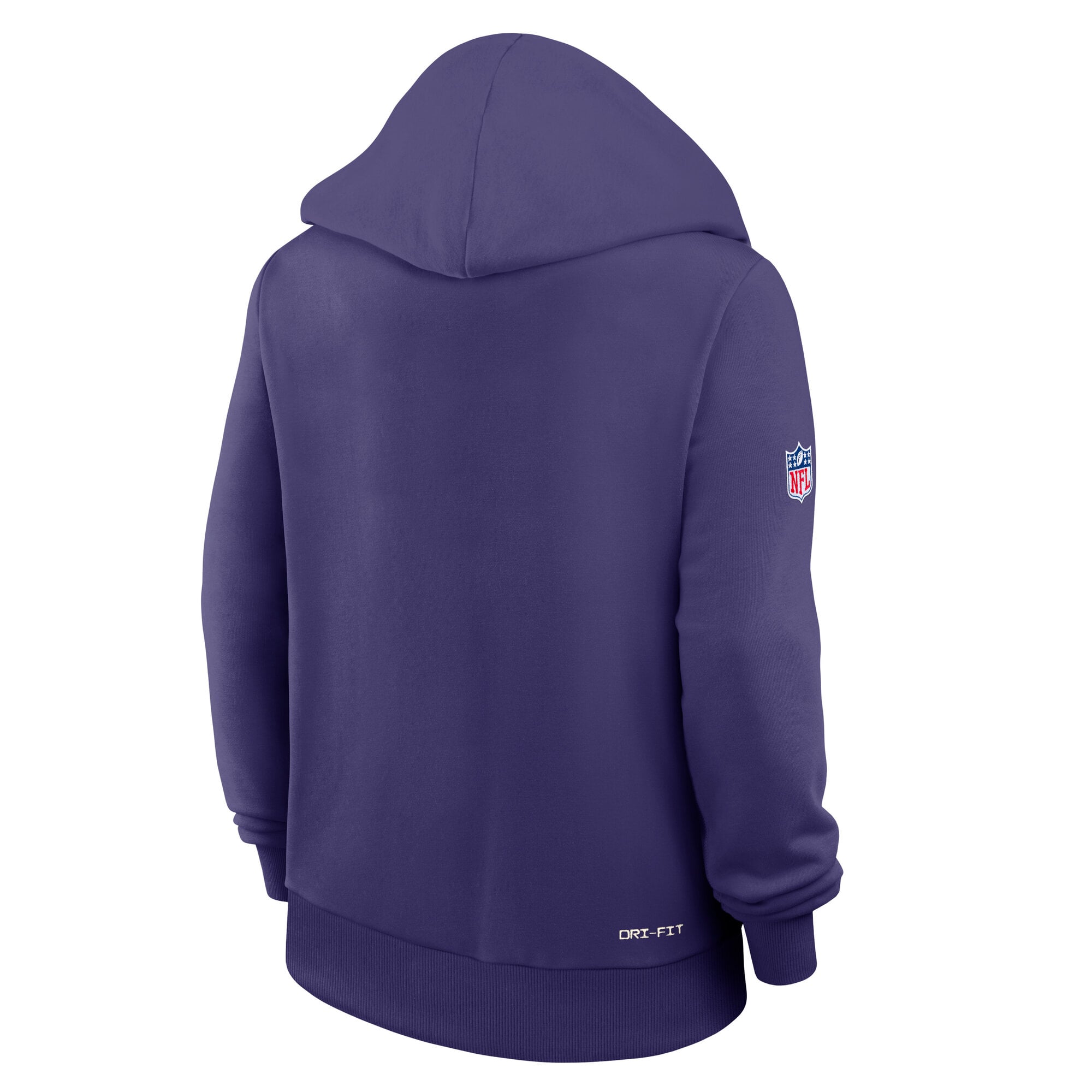Women's Nike Purple Baltimore Ravens Sideline Standard Issue Dri-FIT Hoodie