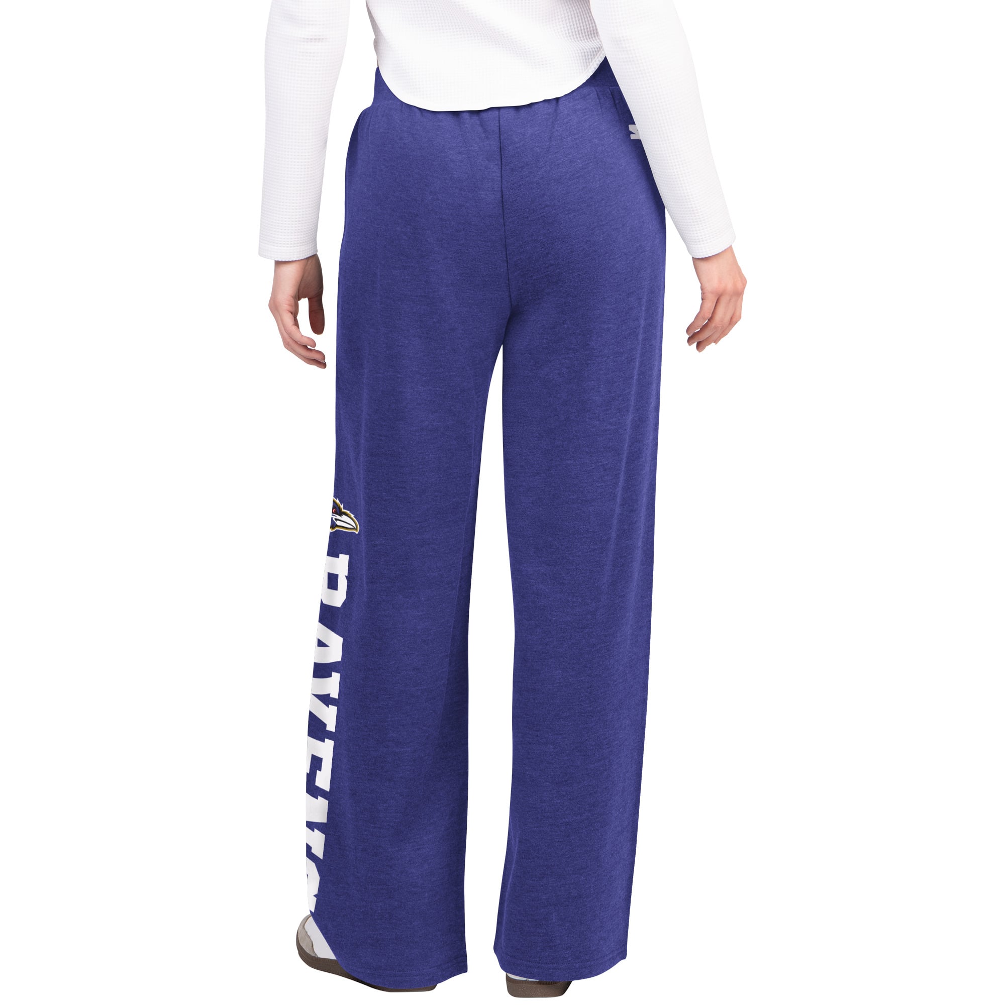 Pantalon de survêtement large pour femme Starter violet Baltimore Ravens Field