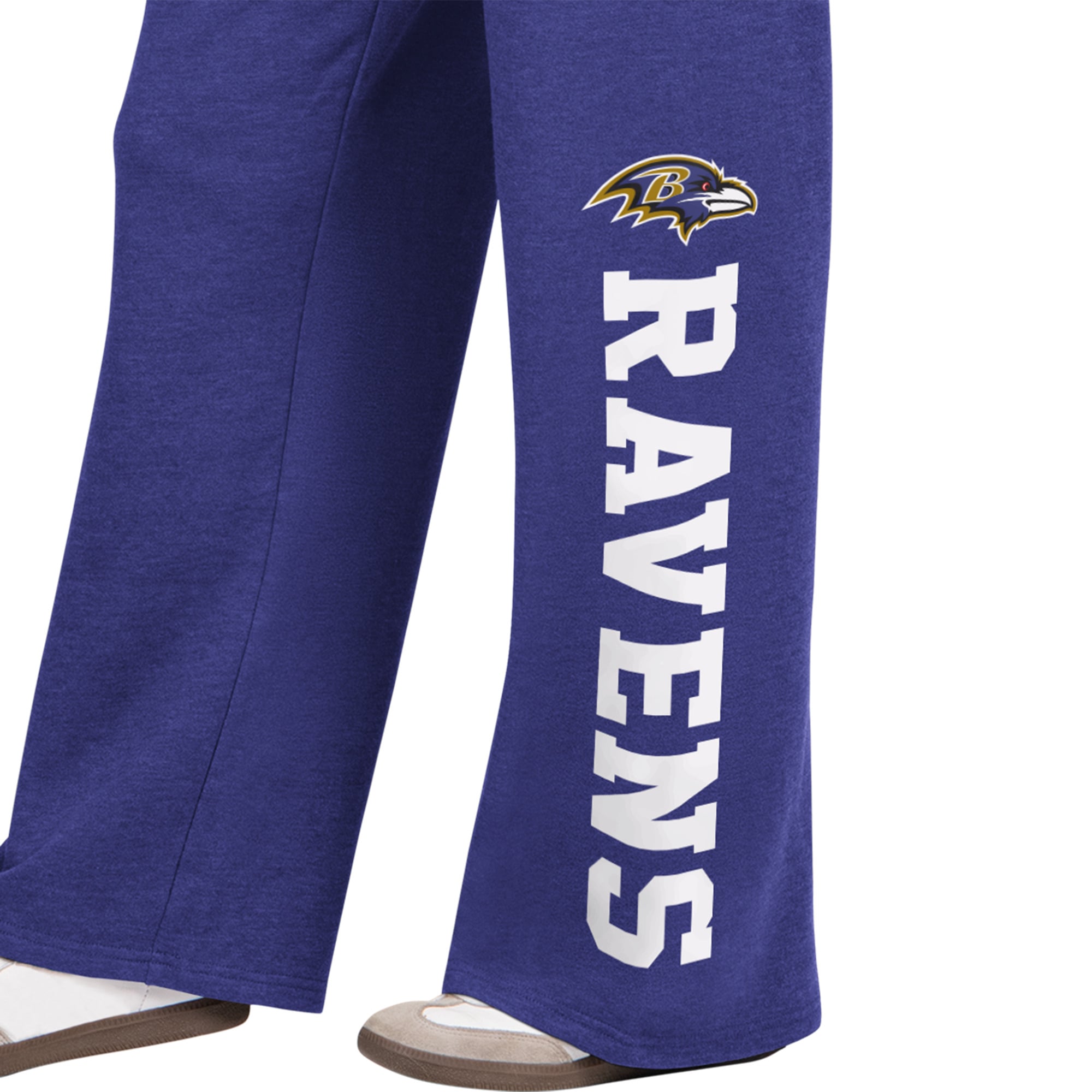 Pantalon de survêtement large pour femme Starter violet Baltimore Ravens Field
