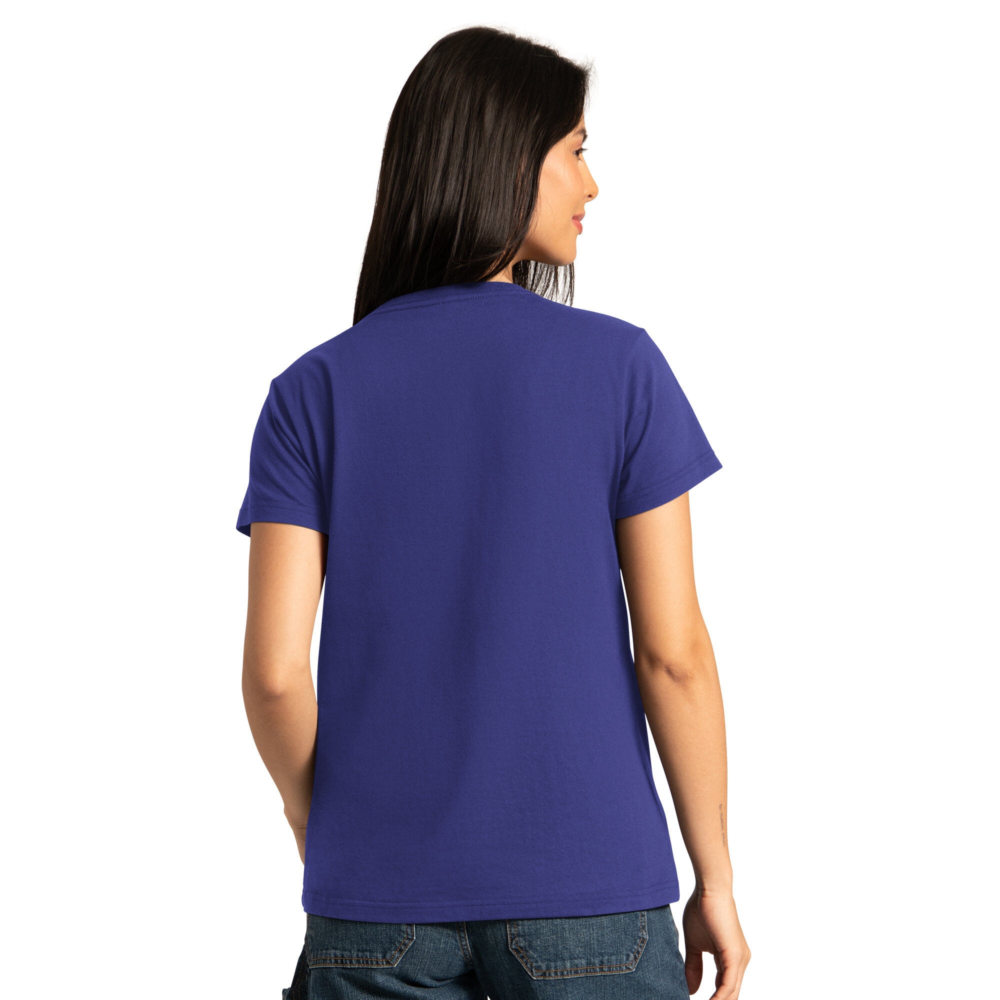 Pack de t-shirts à manches courtes et longues Starter pour femmes, violet/gris cendré, Baltimore Ravens
