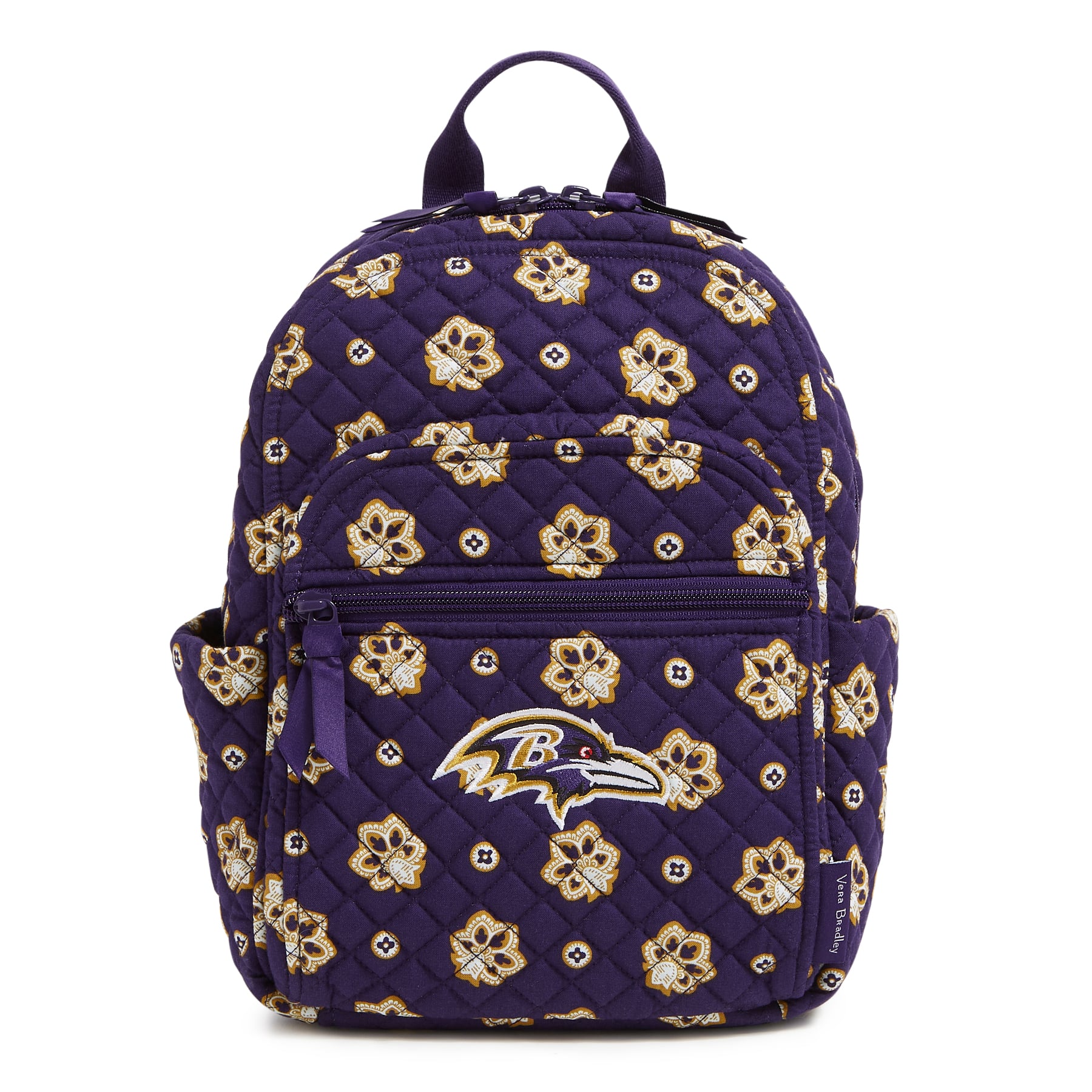 Women's Vera Bradley Baltimore Ravens Small Backpack