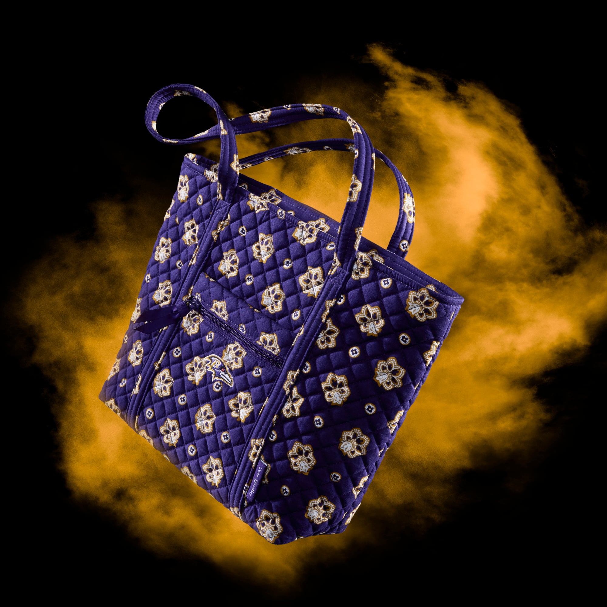 Women's Vera Bradley Baltimore Ravens Small Tote Bag