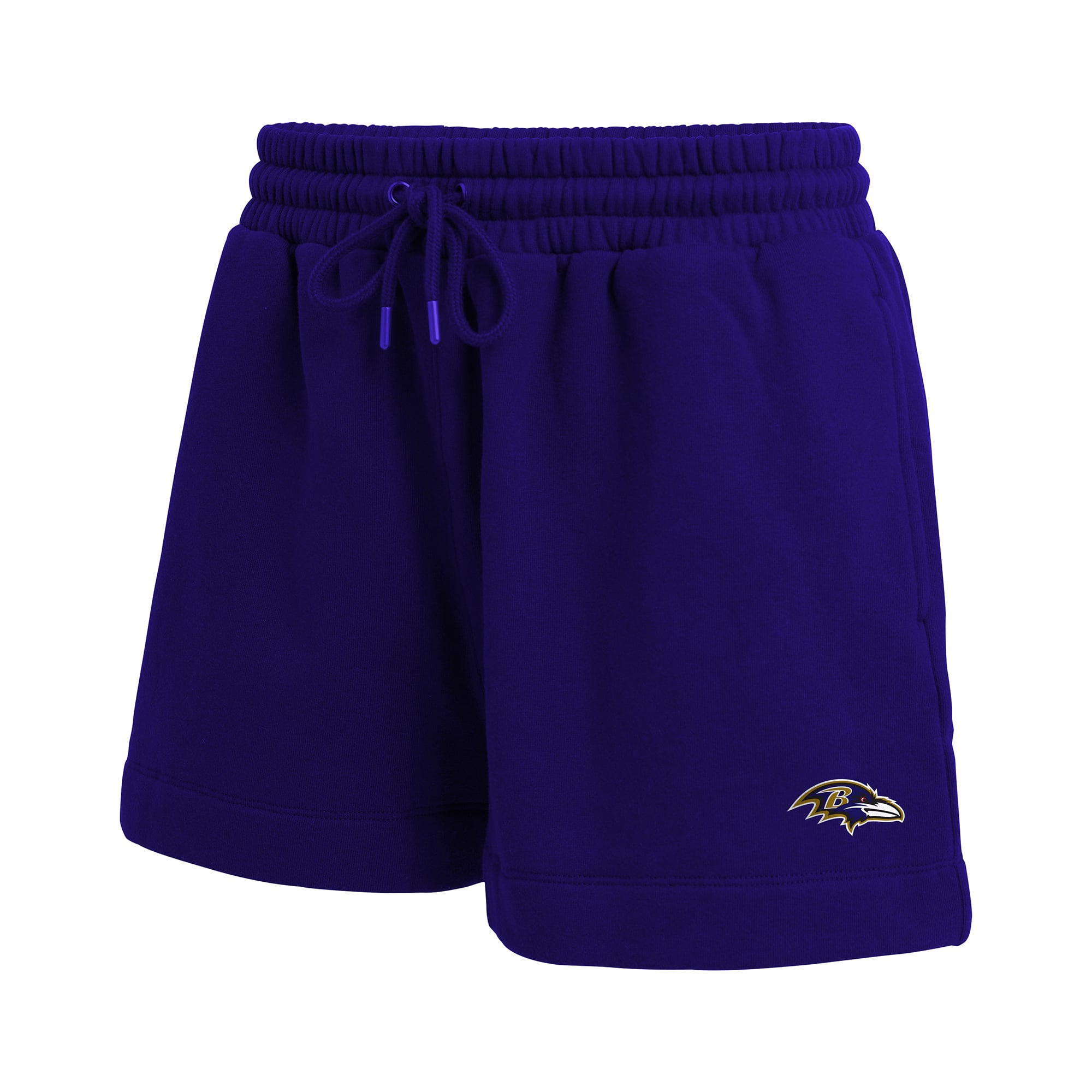 Women's WEAR by Erin Andrews Purple Baltimore Ravens Fleece V-Neck Lounge Set
