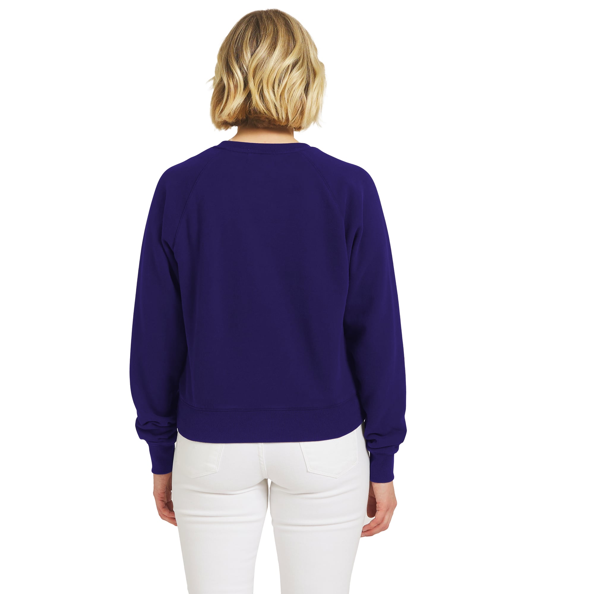 Gilet cardigan violet chiné Baltimore Ravens pour femme de la marque WEAR by Erin Andrews