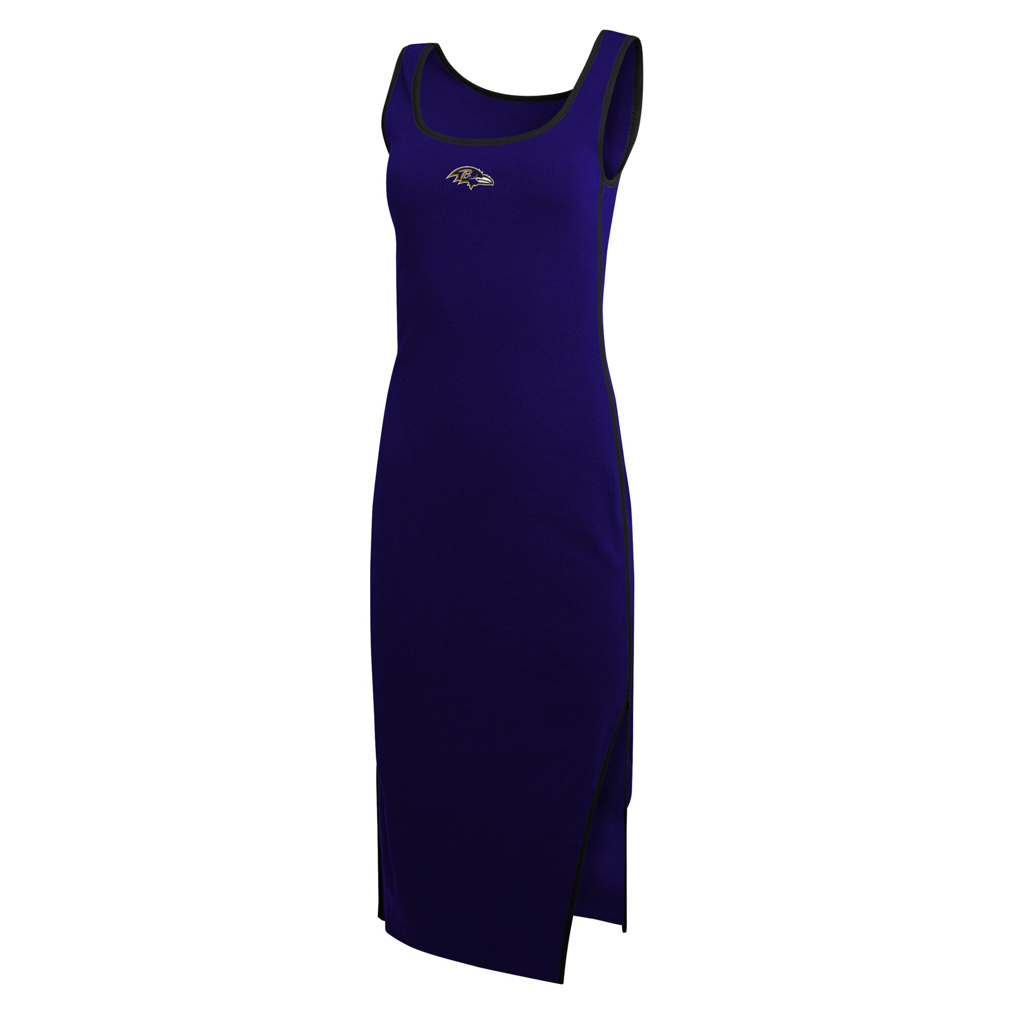 Women's WEAR by Erin Andrews Purple Baltimore Ravens Ribbed Tank Dress