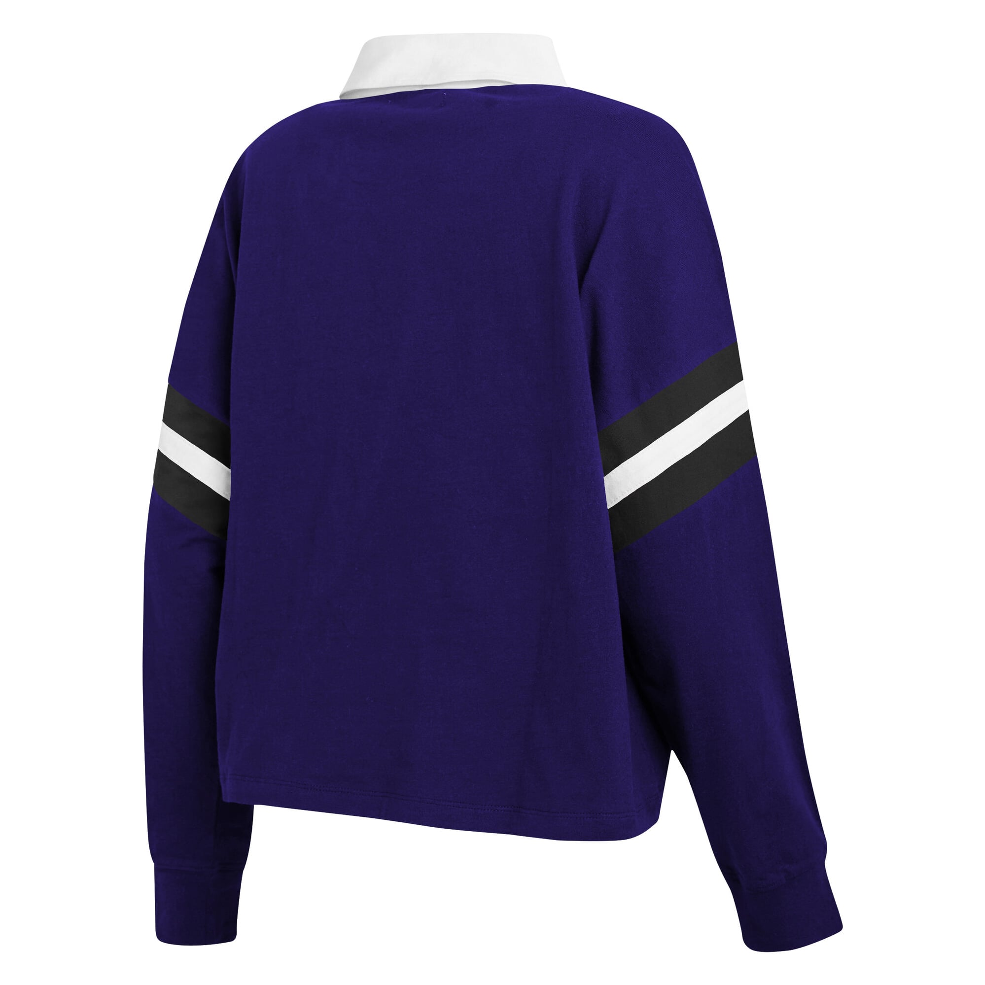 T-shirt à manches longues violet Baltimore Ravens Rugby de la marque WEAR by Erin Andrews pour femmes