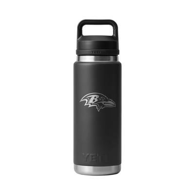 Baltimore Ravens YETI 26oz. Rambler Chug Water Bottle