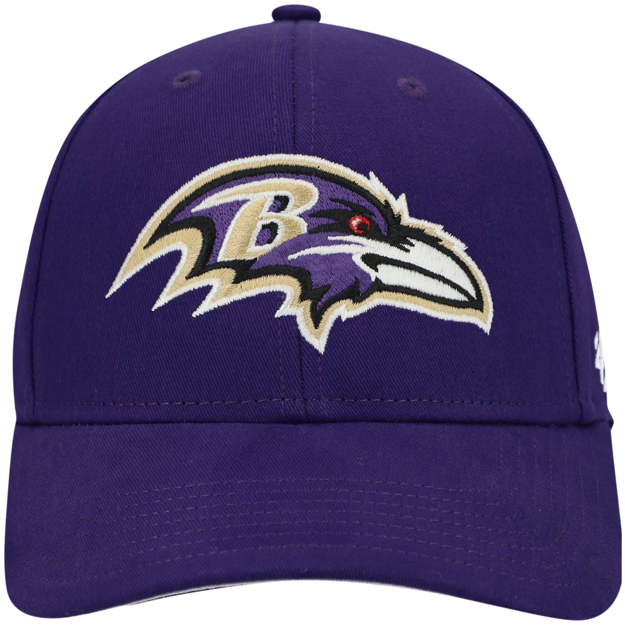 Casquette ajustable pour jeunes, modèle 47 violet, Baltimore Ravens, MVP secondaire
