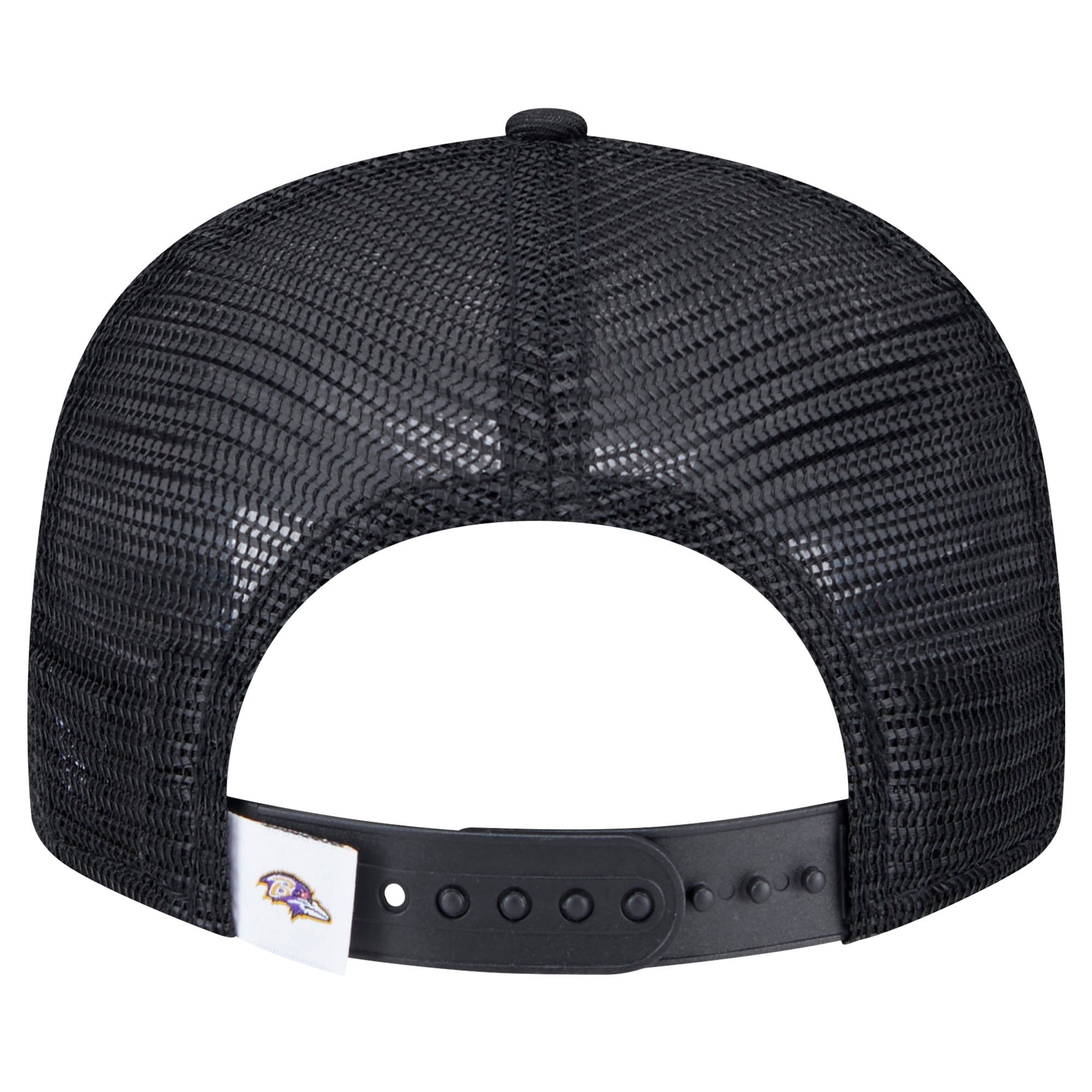 Casquette trucker New Era 9FIFTY noire Baltimore Ravens pour jeunes