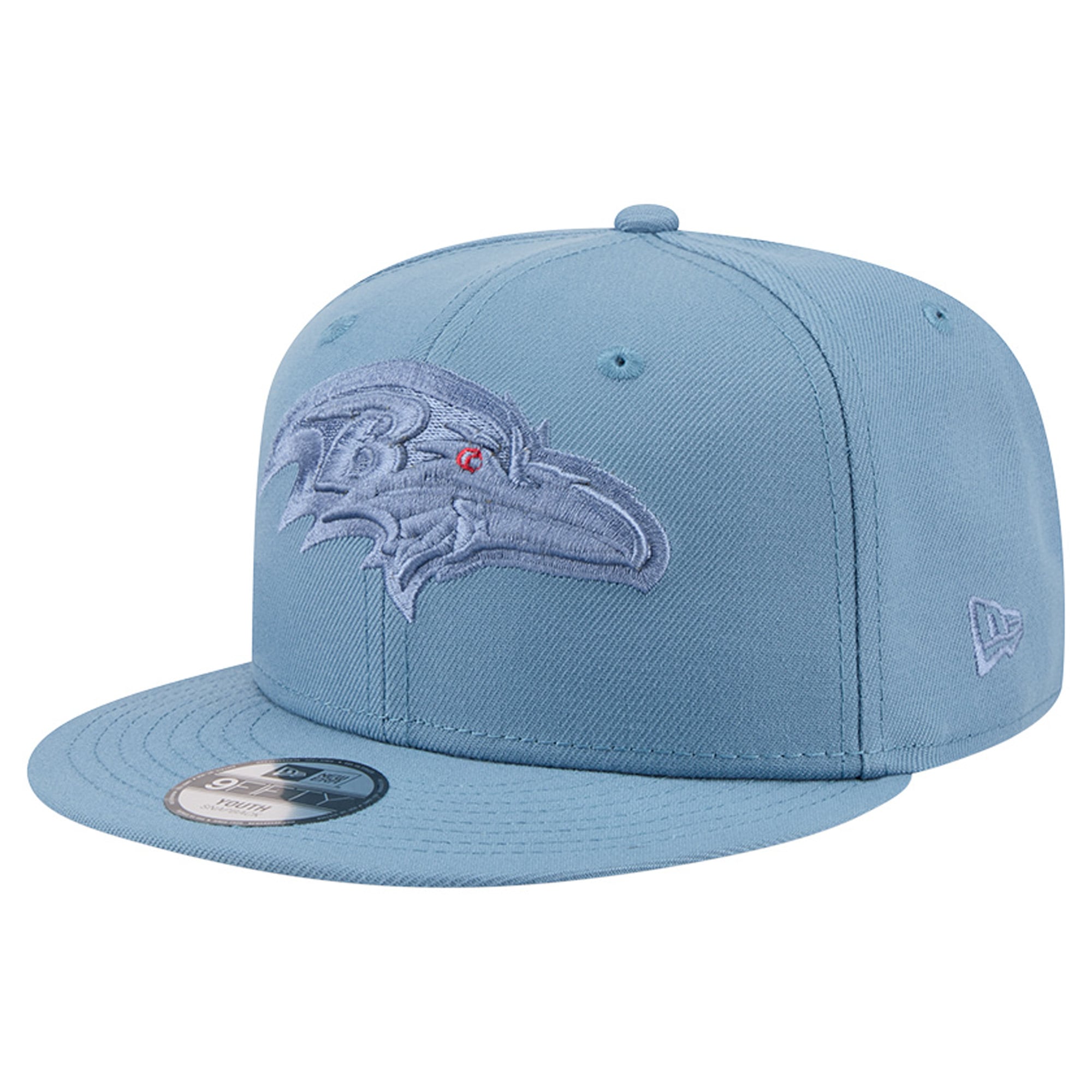 Casquette snapback New Era 9FIFTY A-Frame bleue Baltimore Ravens pour jeunes