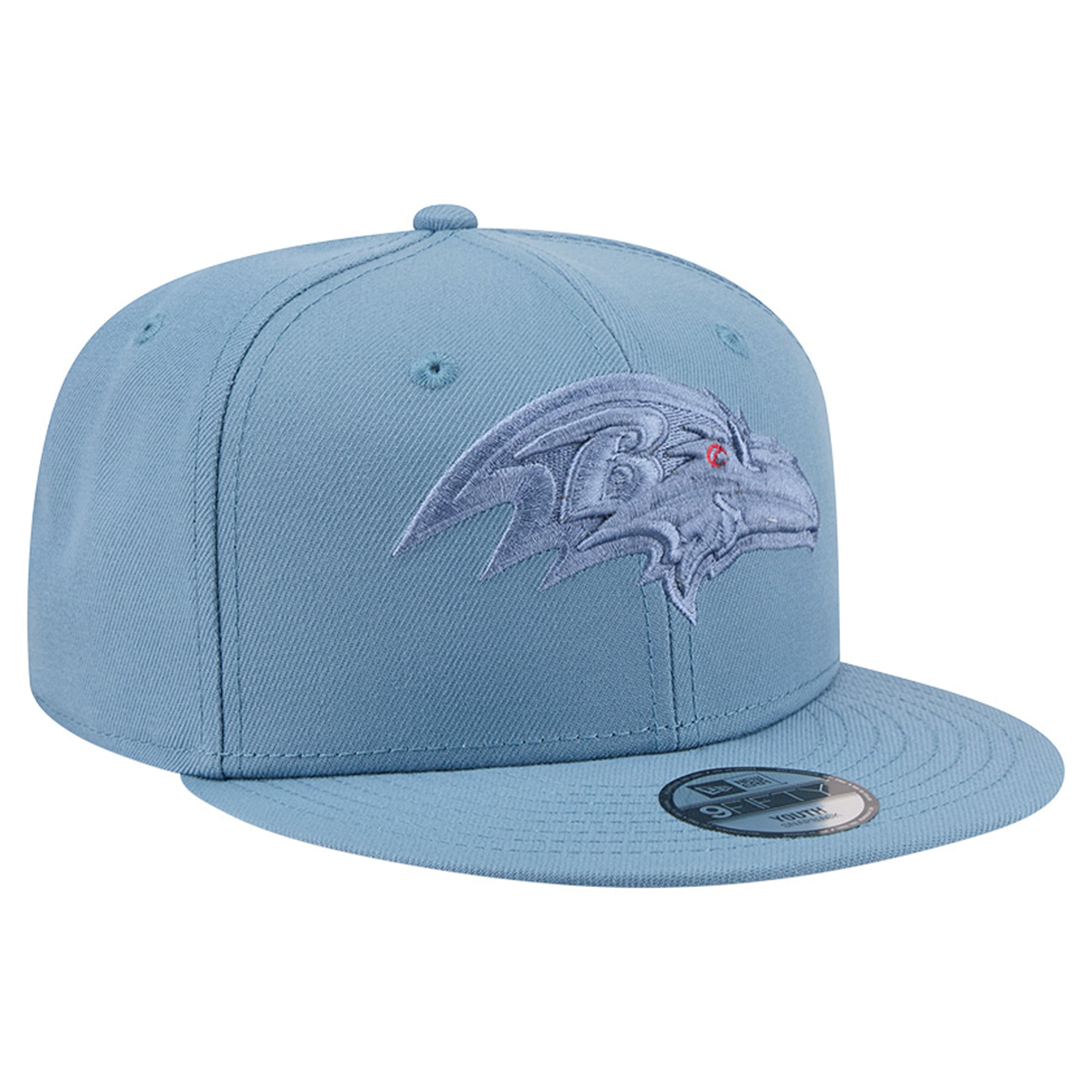Casquette snapback New Era 9FIFTY A-Frame bleue Baltimore Ravens pour jeunes