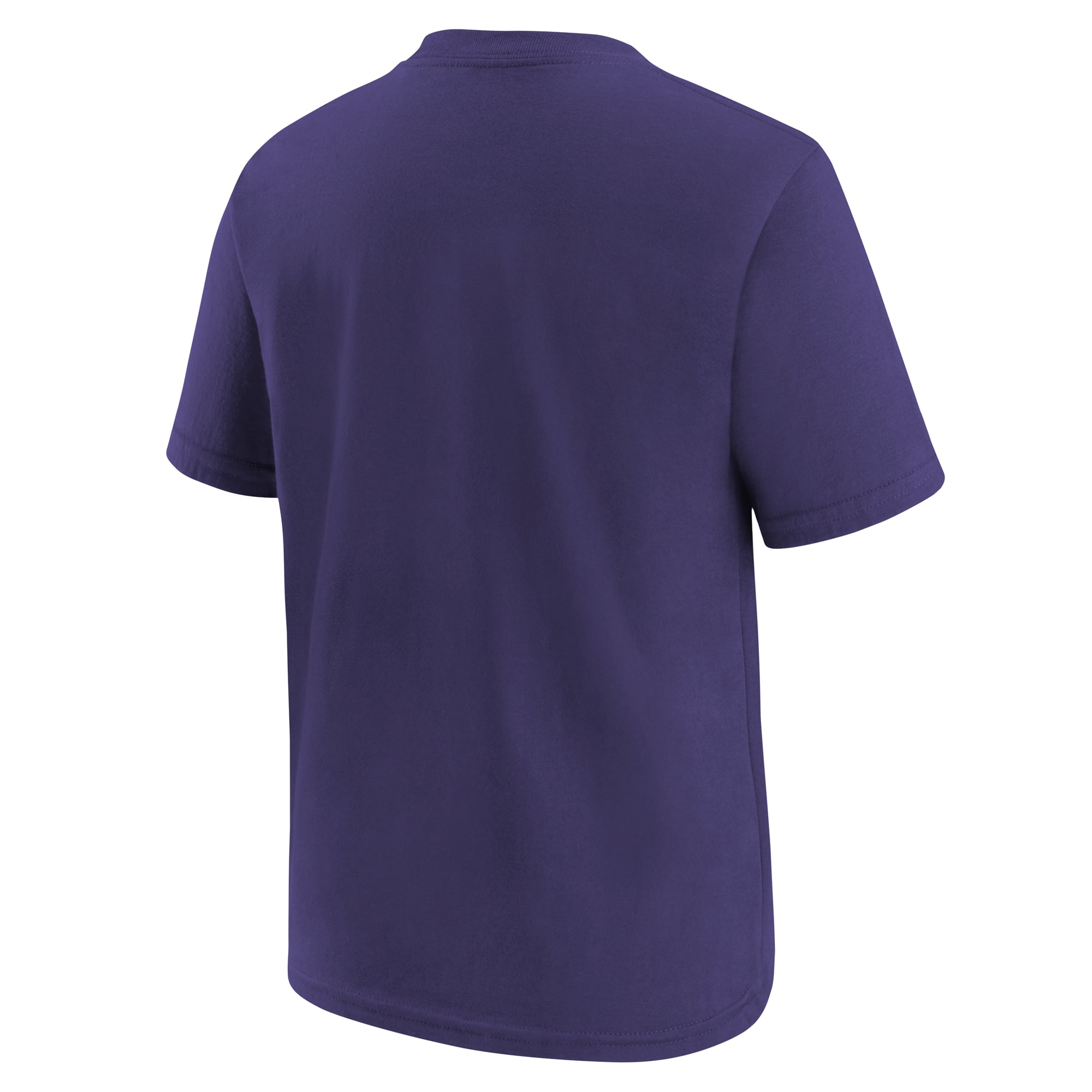 T-shirt Nike violet pour enfant avec logo des Ravens de Baltimore