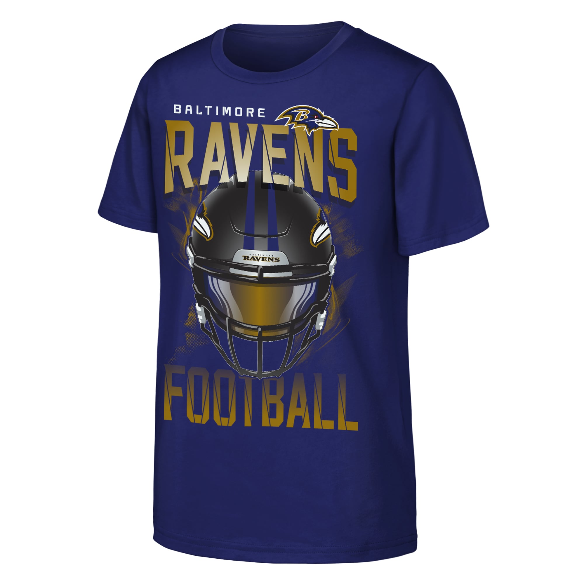 T-shirt complet violet Outerstuff pour jeunes, Baltimore Ravens