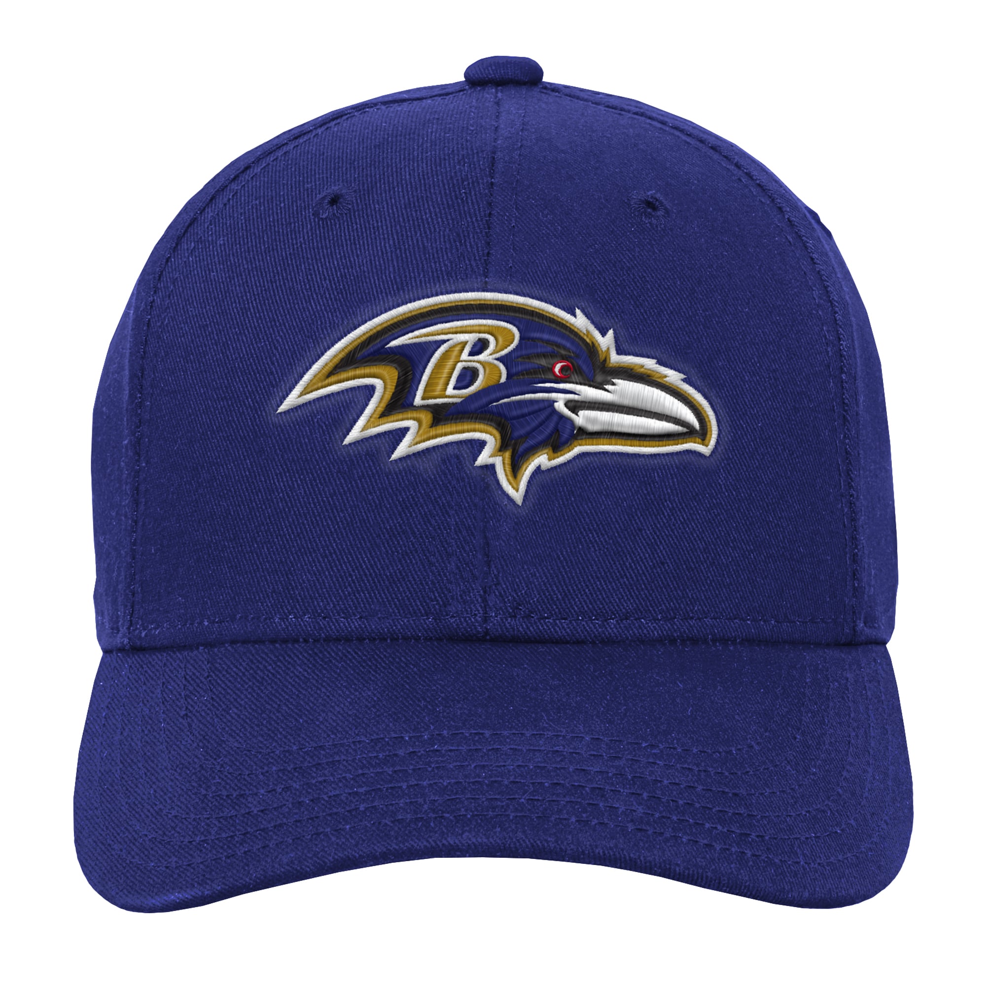 Youth Outerstuff Purple Baltimore Ravens Pre-Curved Snapback Hat
