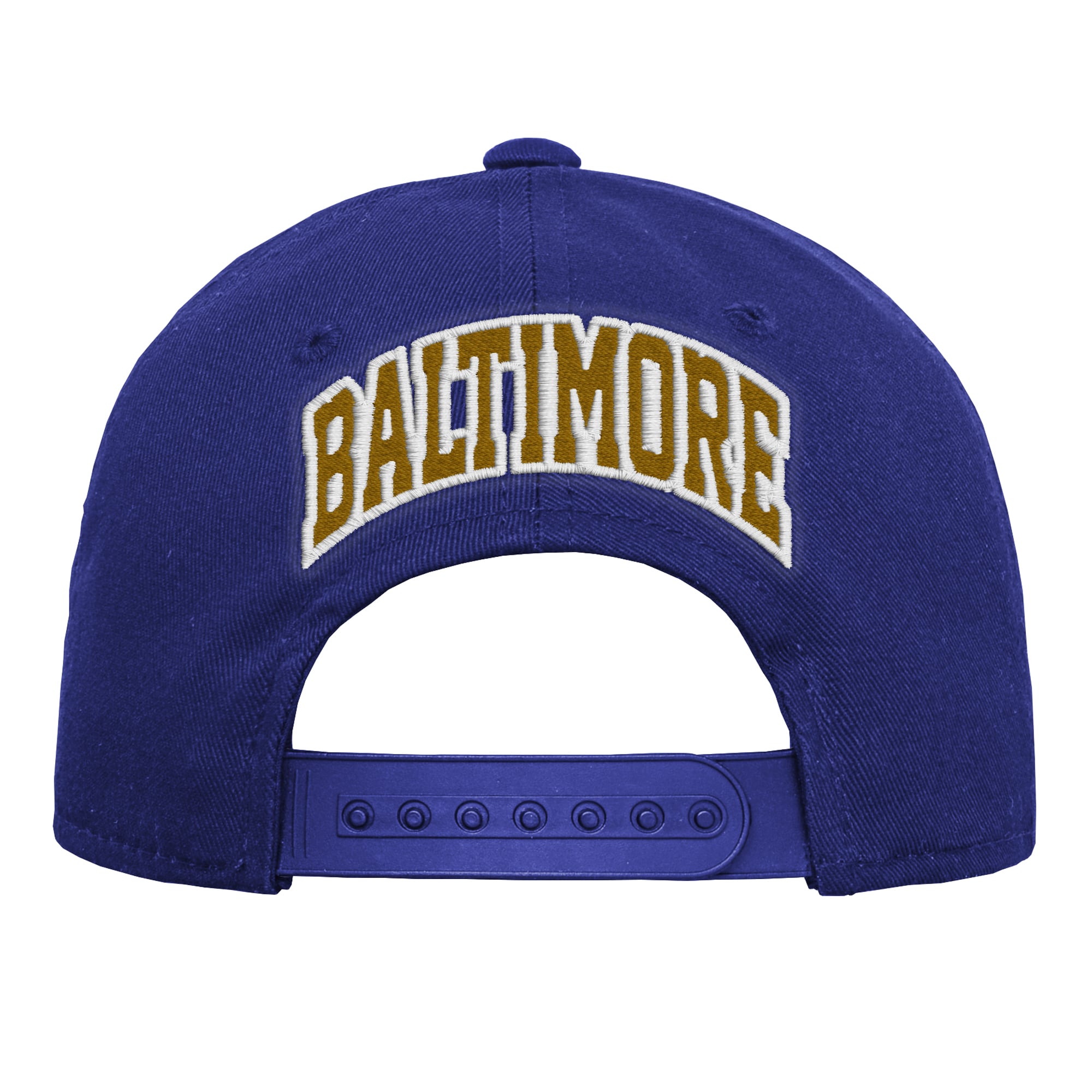 Youth Outerstuff Purple Baltimore Ravens Pre-Curved Snapback Hat
