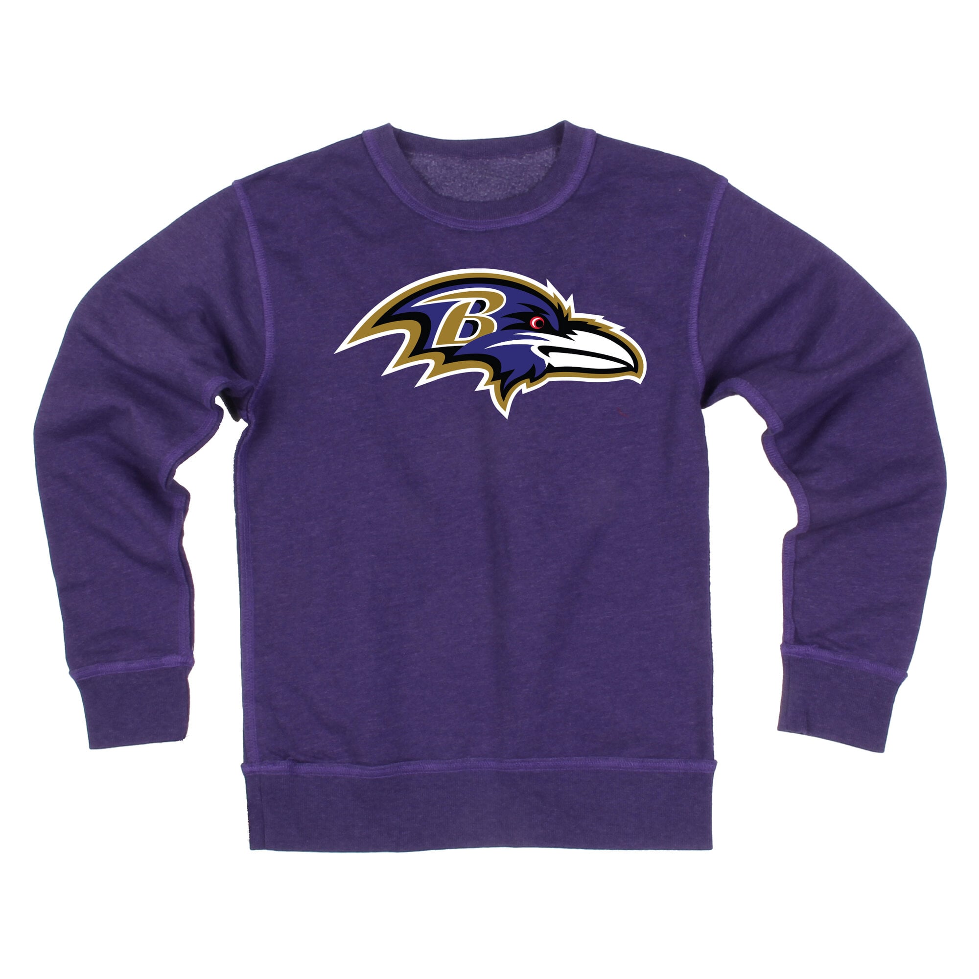 Sweat-shirt réversible en polaire violet Wes & Willy pour jeunes, aux couleurs des Ravens de Baltimore