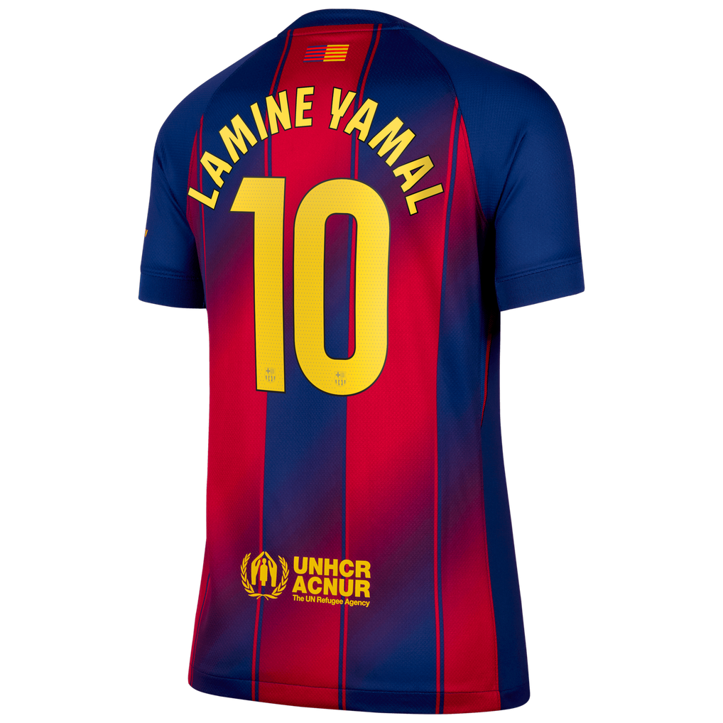 Maillot Domicile FC Barcelona 2025/26 Flocage Yamal 10 - Taille S/M - Neuf Avec étiquettes Nike