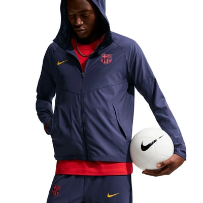 Barcelona Nike Running Jacket - Loyal Blue