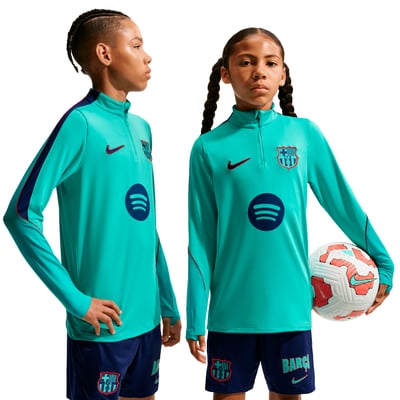 Barcelona Nike Strike Training Drill Top - Frost Green - Kids