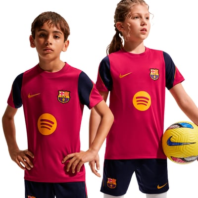 Barcelona Nike Strike Training Top - Noble Red - Kids
