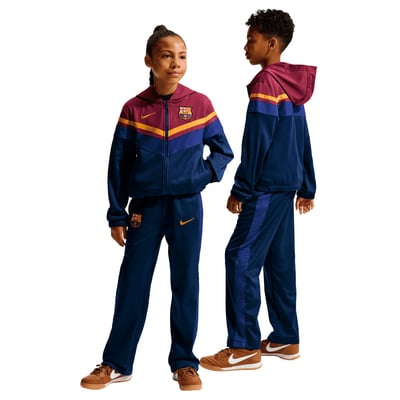 Barcelona Nike Tracksuit - Maroon - Kids